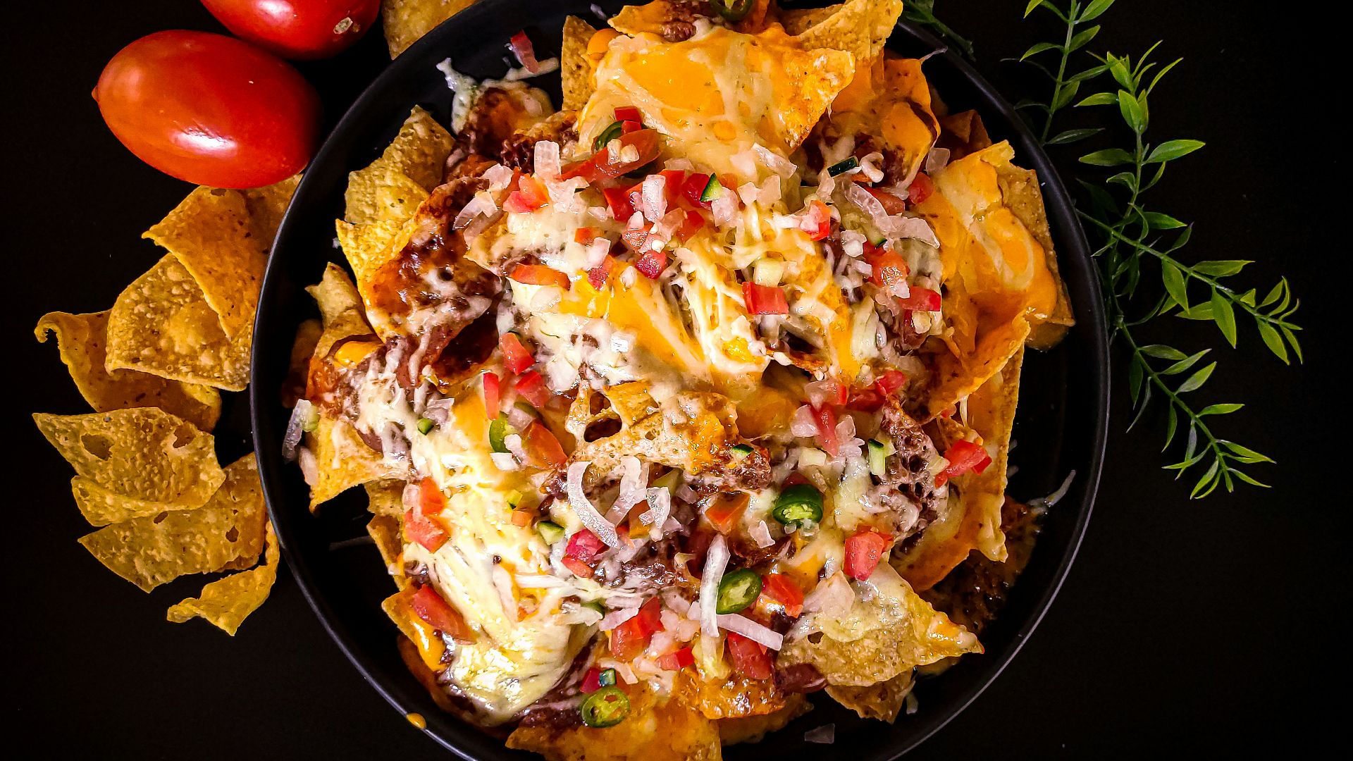 black ceramic bowl with dish