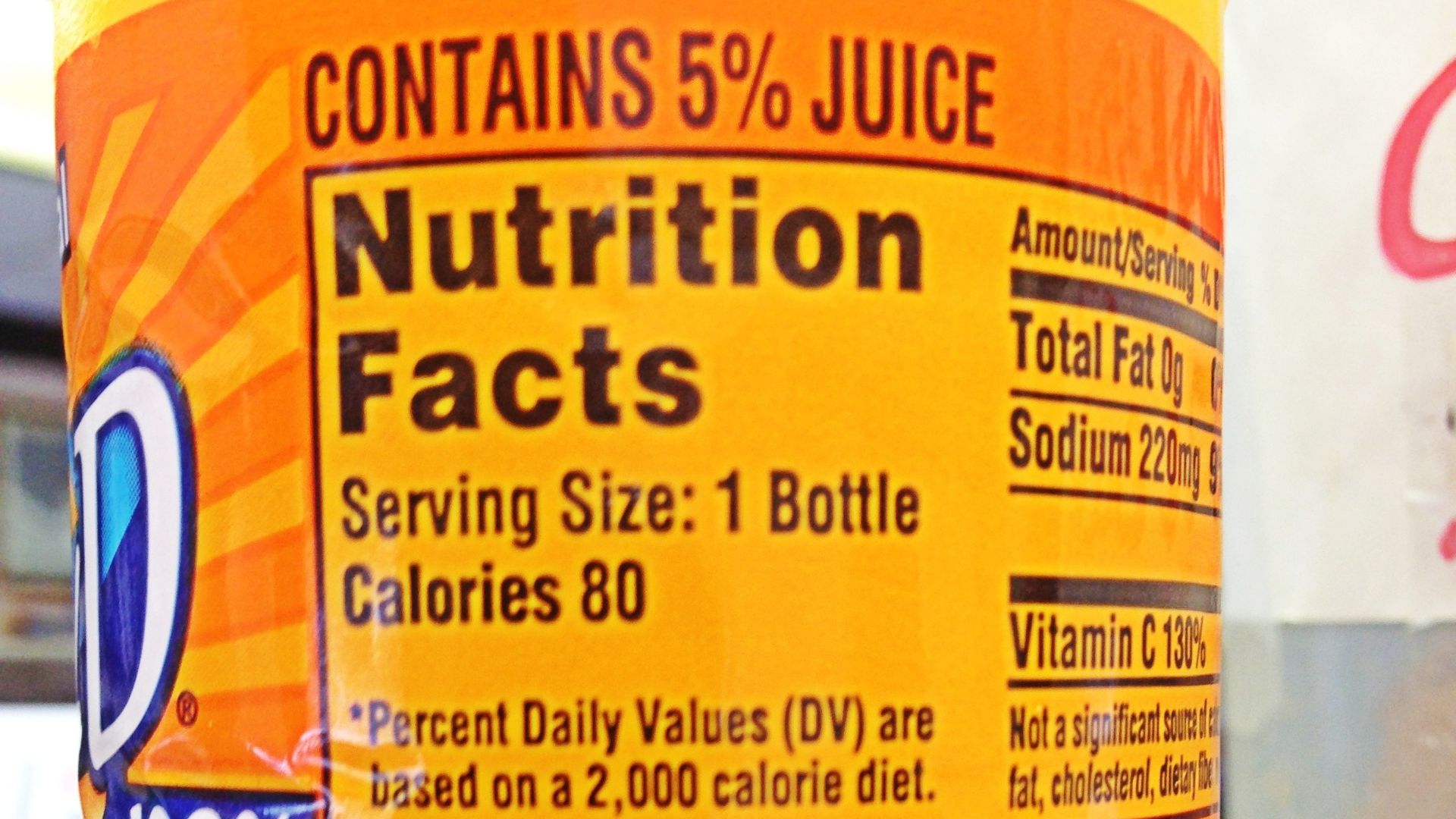 File:SunnyD Nutrition Facts 01.jpg