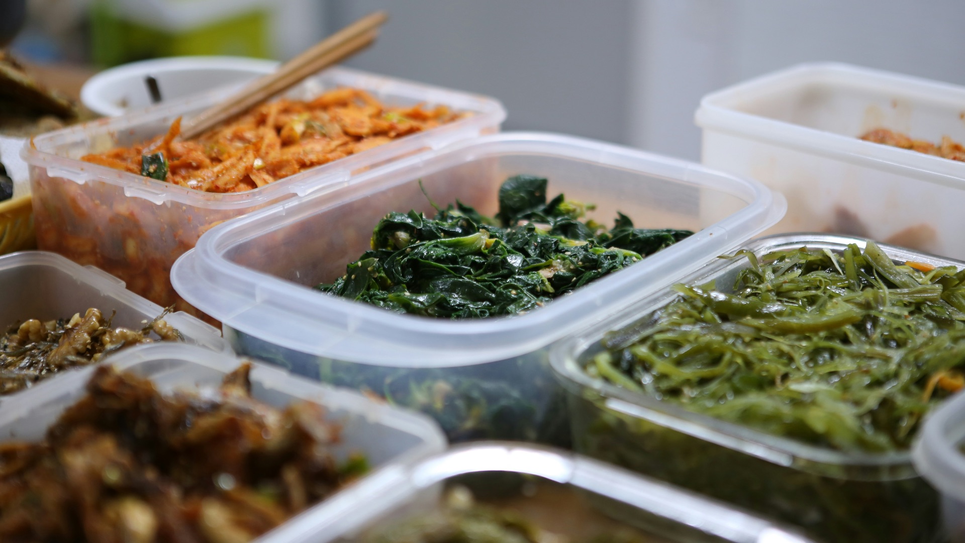 variety of cooked foods