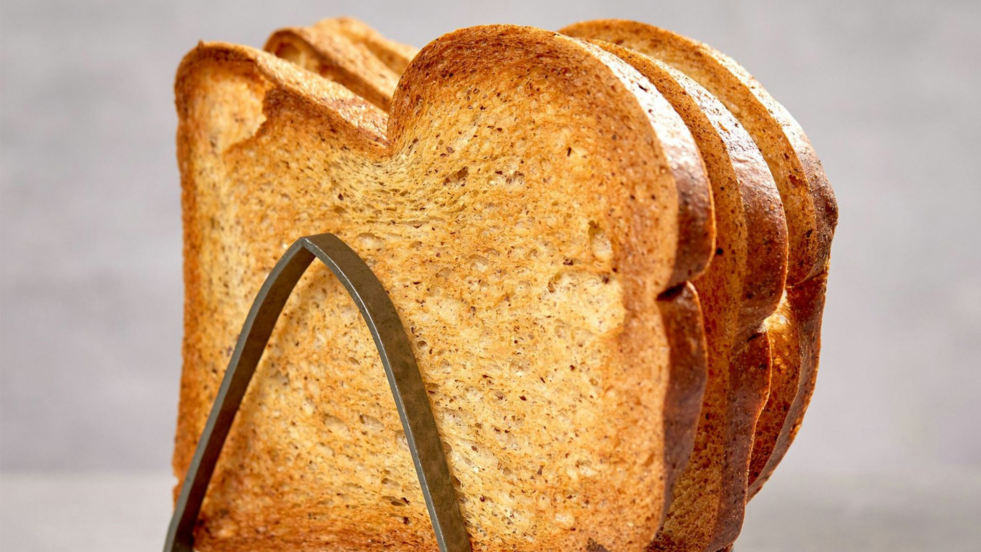 brown bread on white table