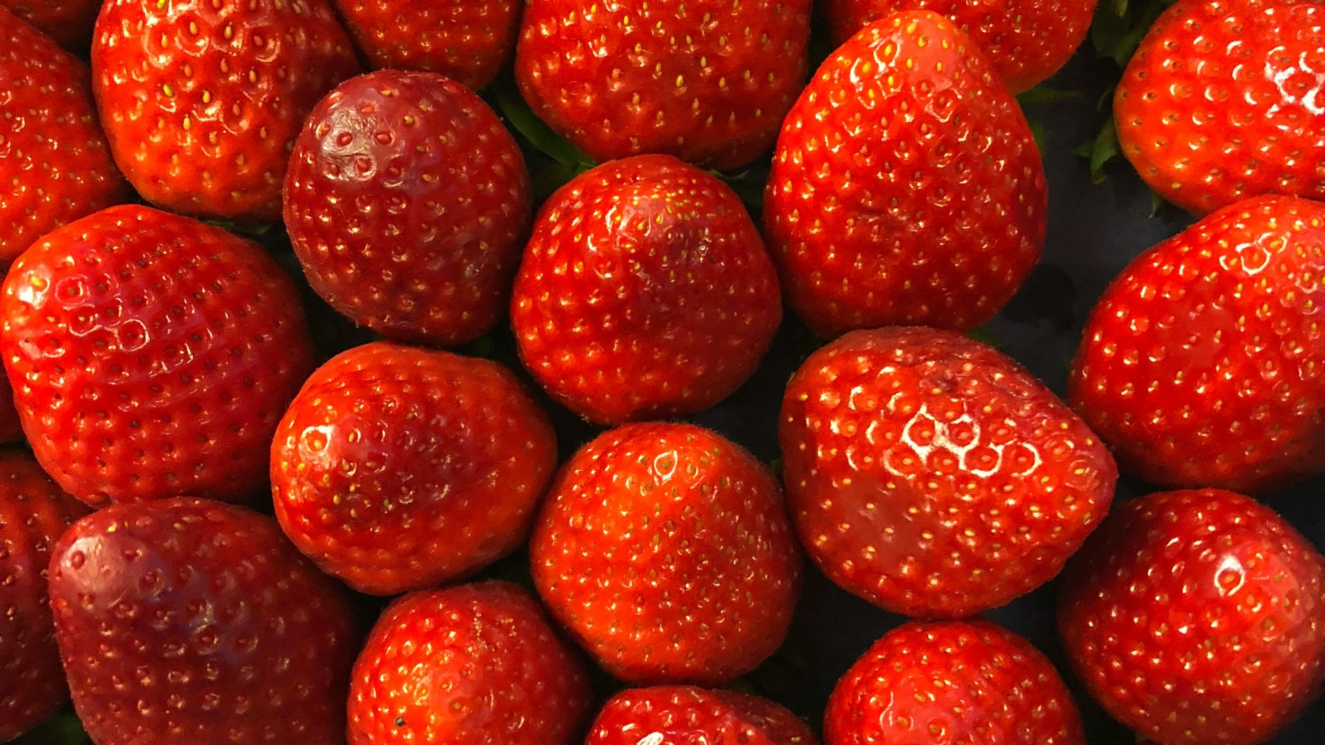 bunch of strawberries