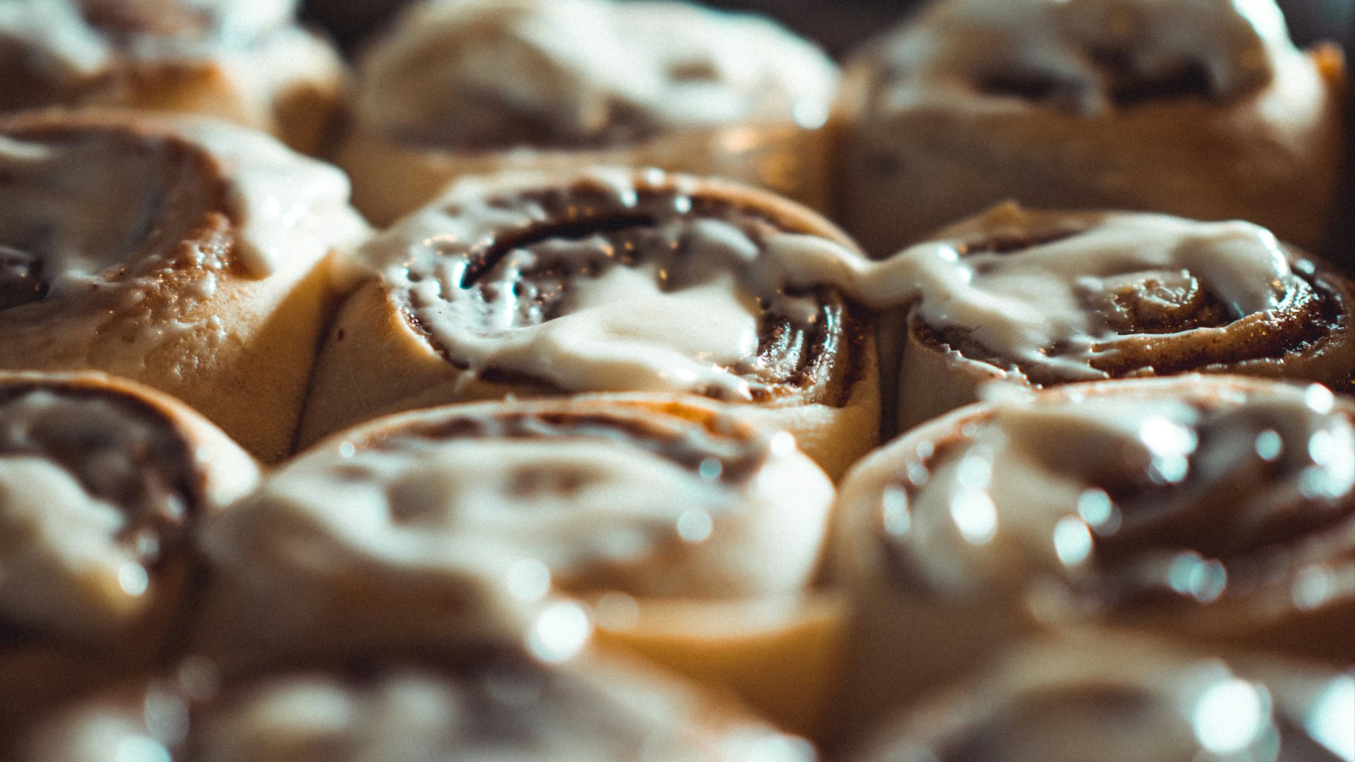 brown and white cupcakes on tray