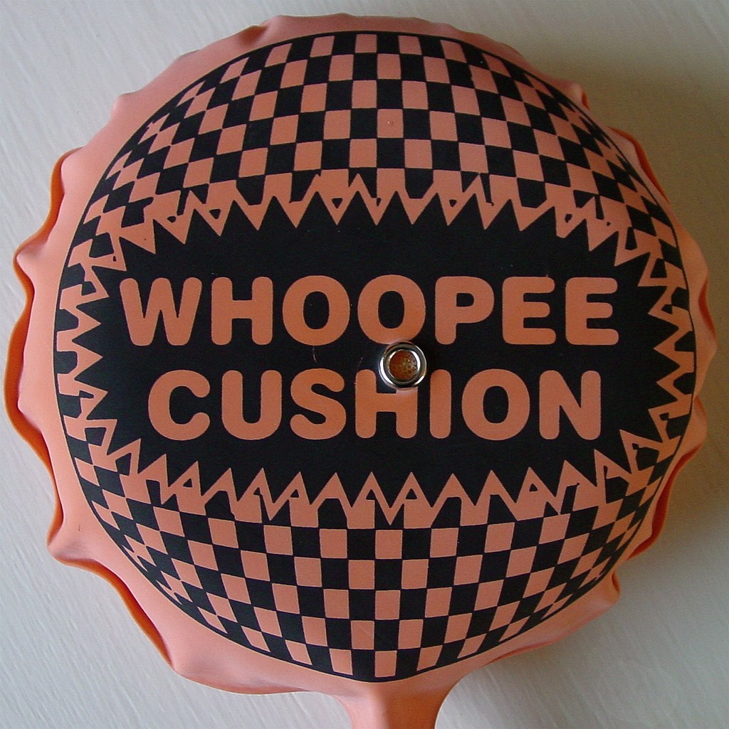 Orange Whoopee Cushion