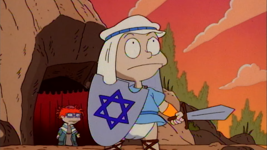 Tommy And Chuckie In  A Rugrats Chanukah