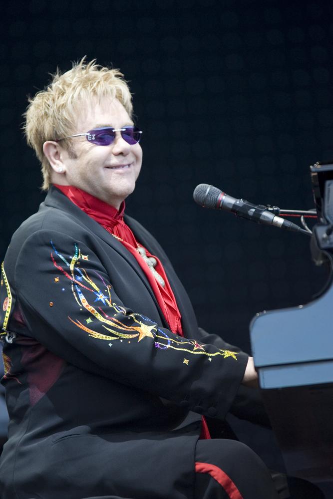 Elton John Performing, 2008 1