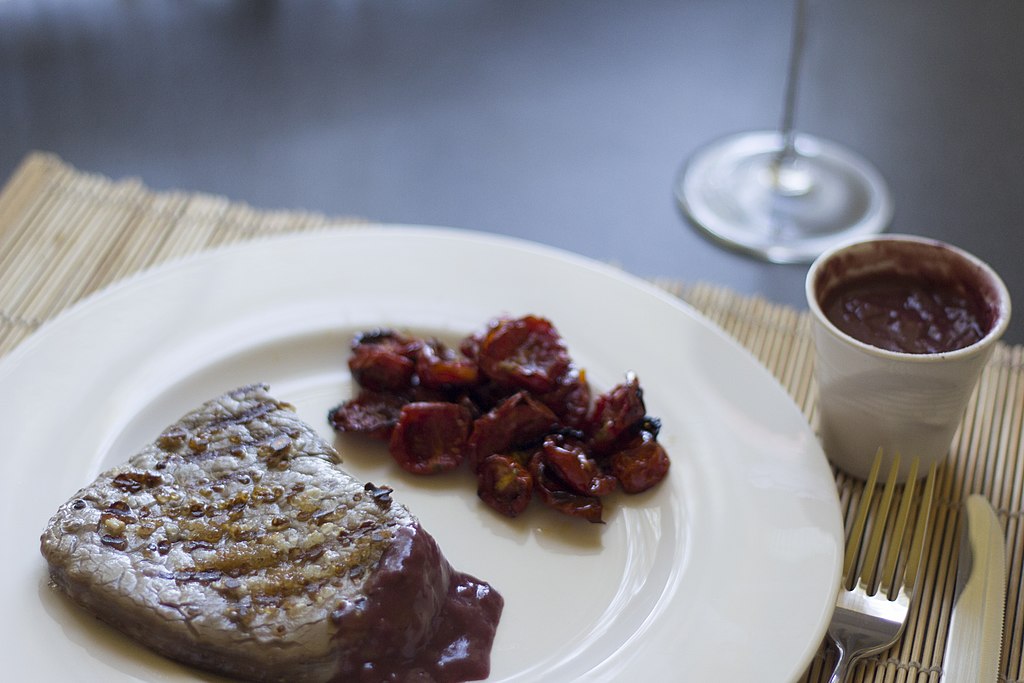 Tenderloin With Reduction In Red Wine (29938044775)