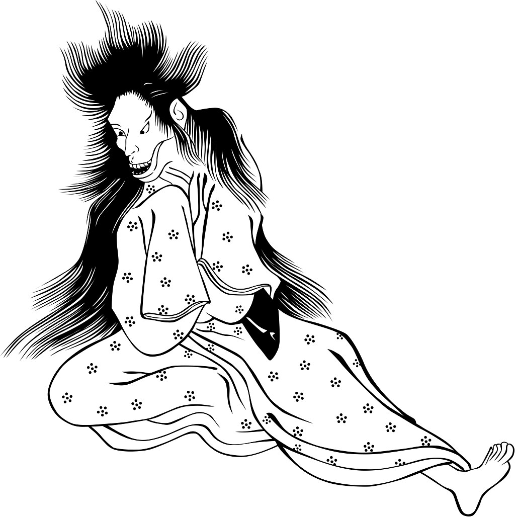 1024Px-Ehon-Sayoshigure Kuchisake Onna