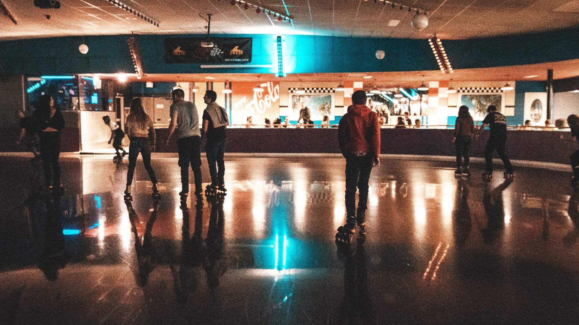 people walking inside a building