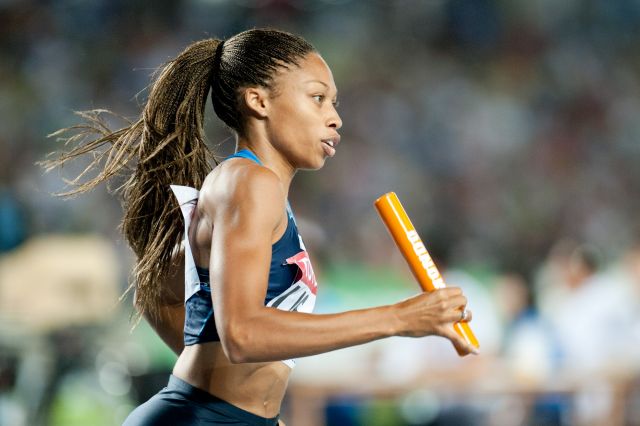 Allyson Felix Daegu 2011