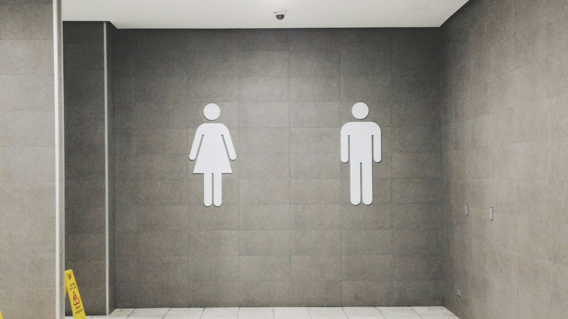 men's and women's bathroom signs