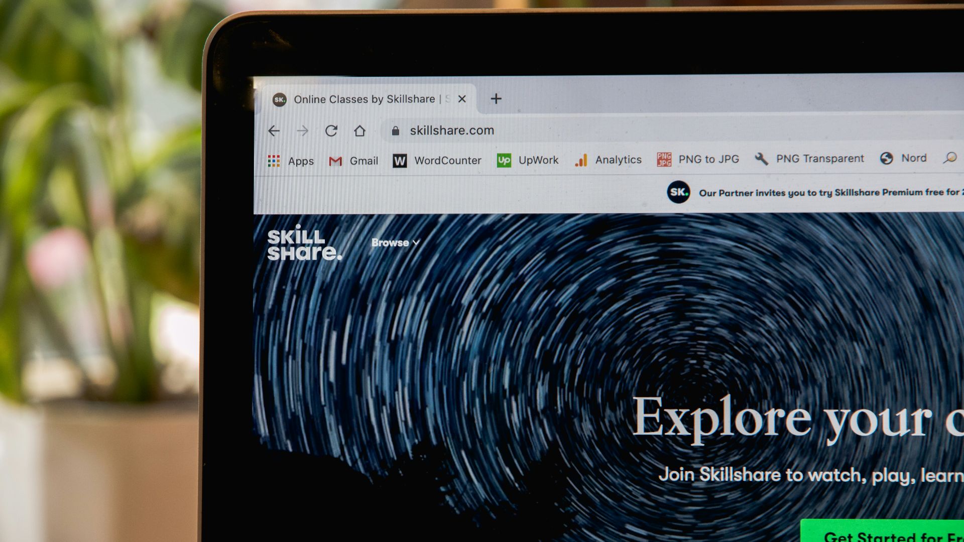 a computer screen with a web page on it