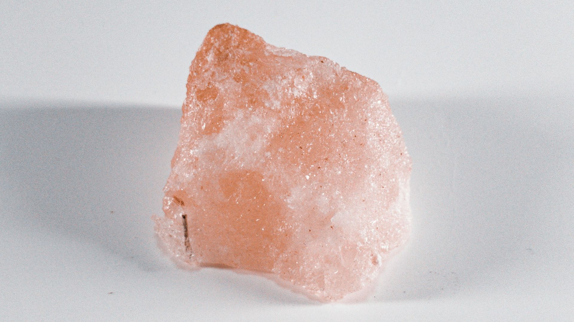 white and brown stone fragment