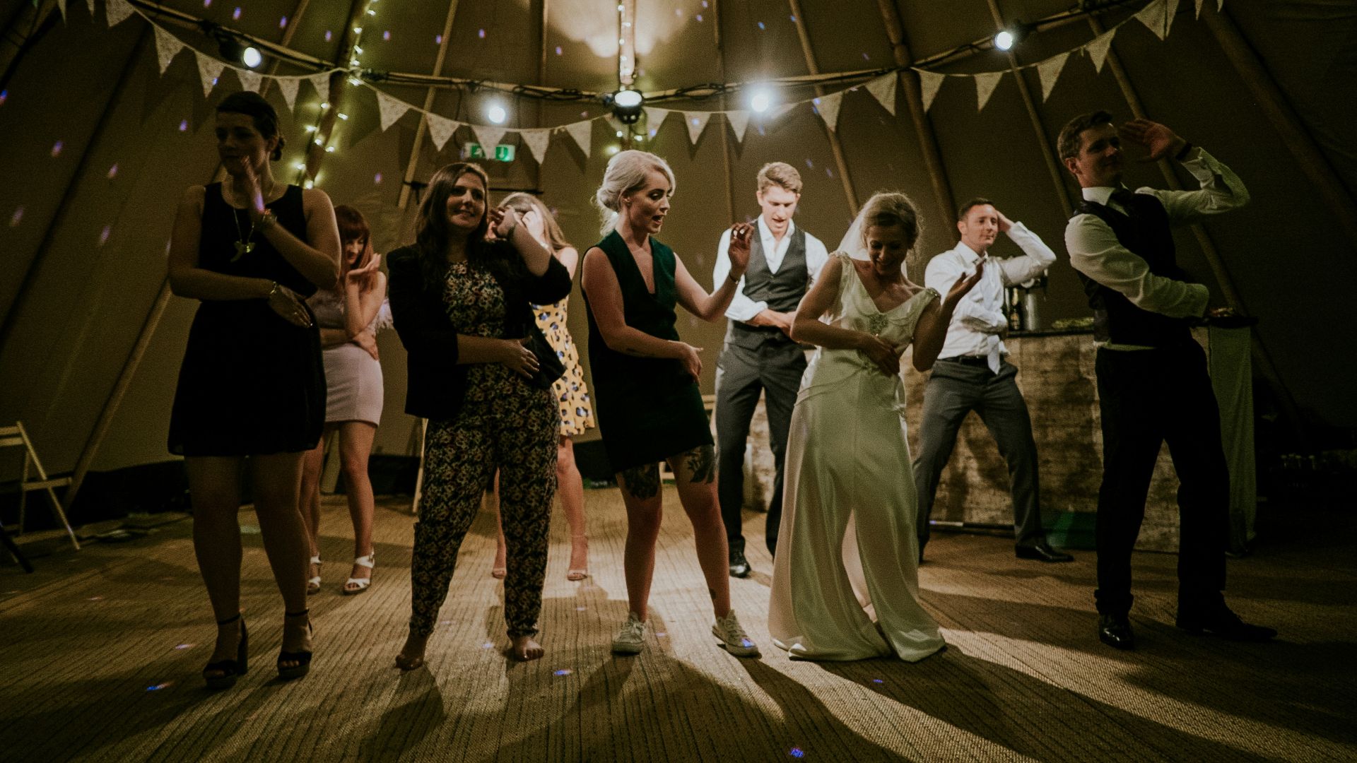 group of people dancing