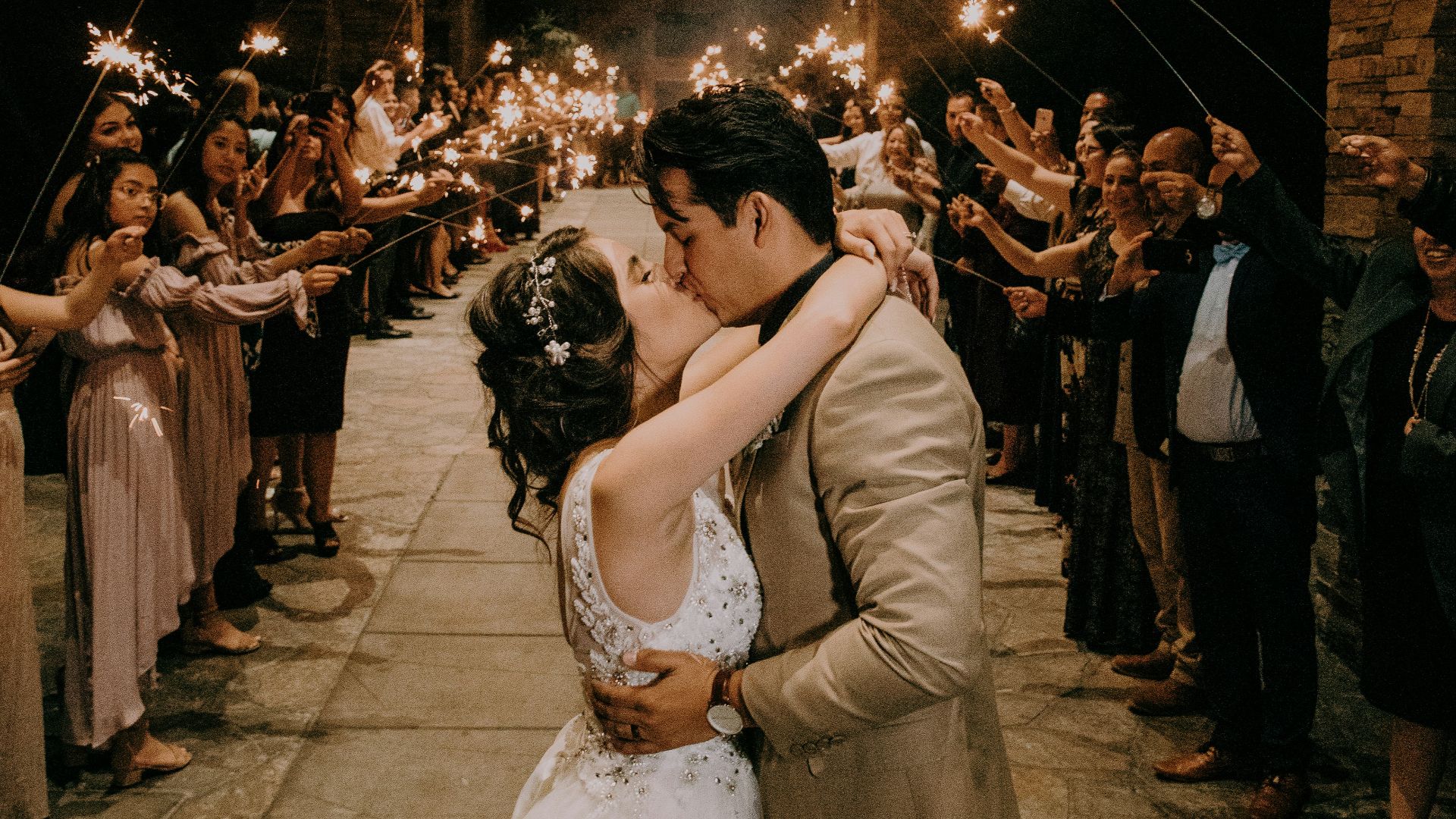 man and woman kissing inside room