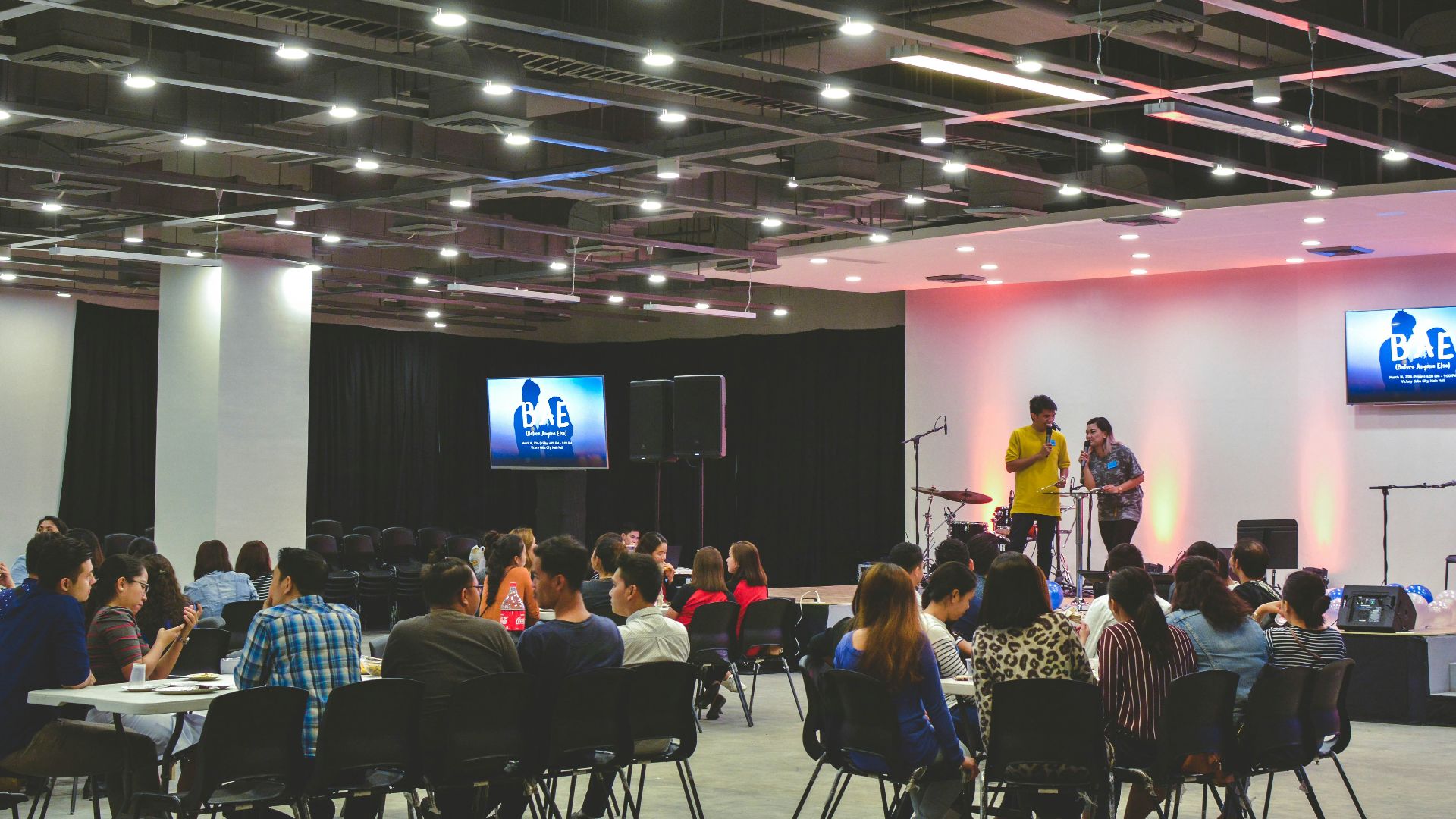 people sitting on chairs