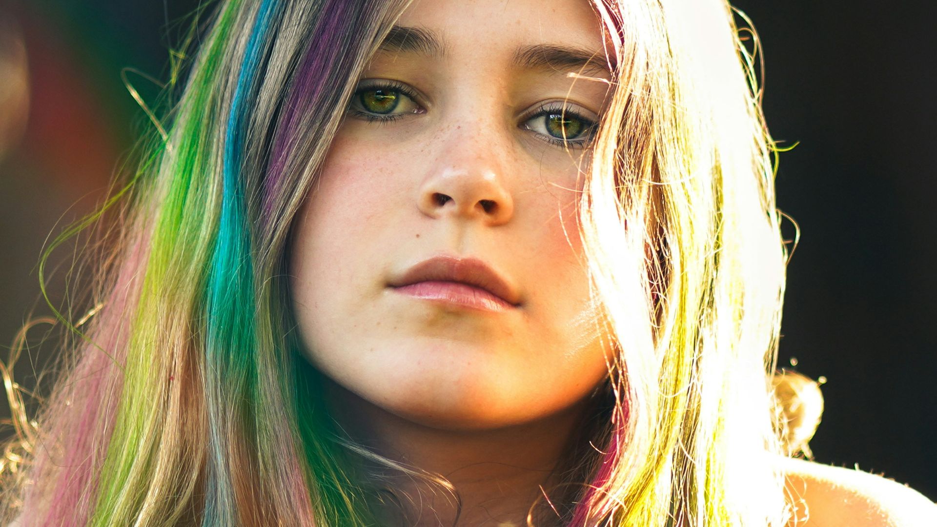 woman in red tank top