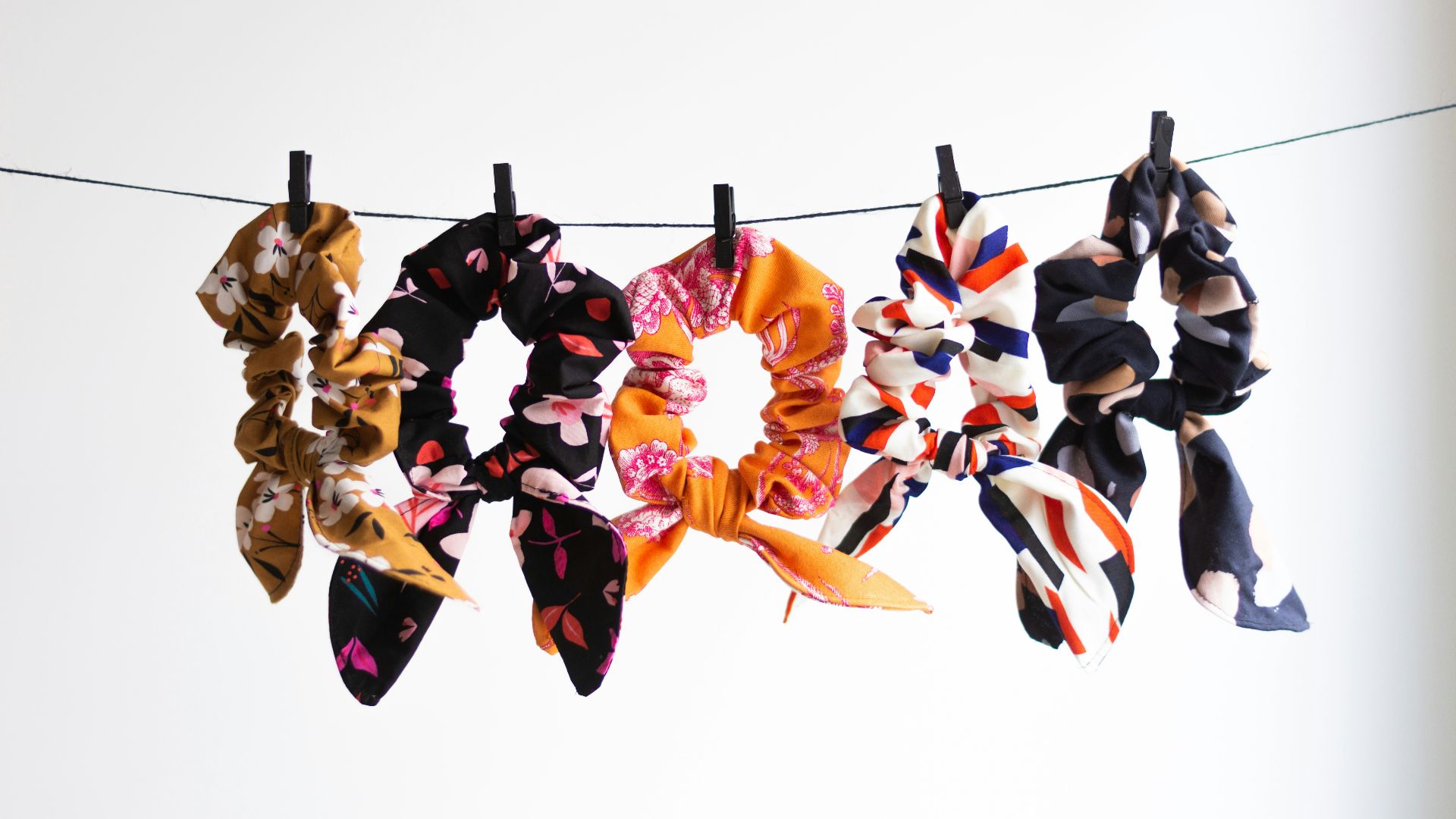 red yellow and blue paper lanterns