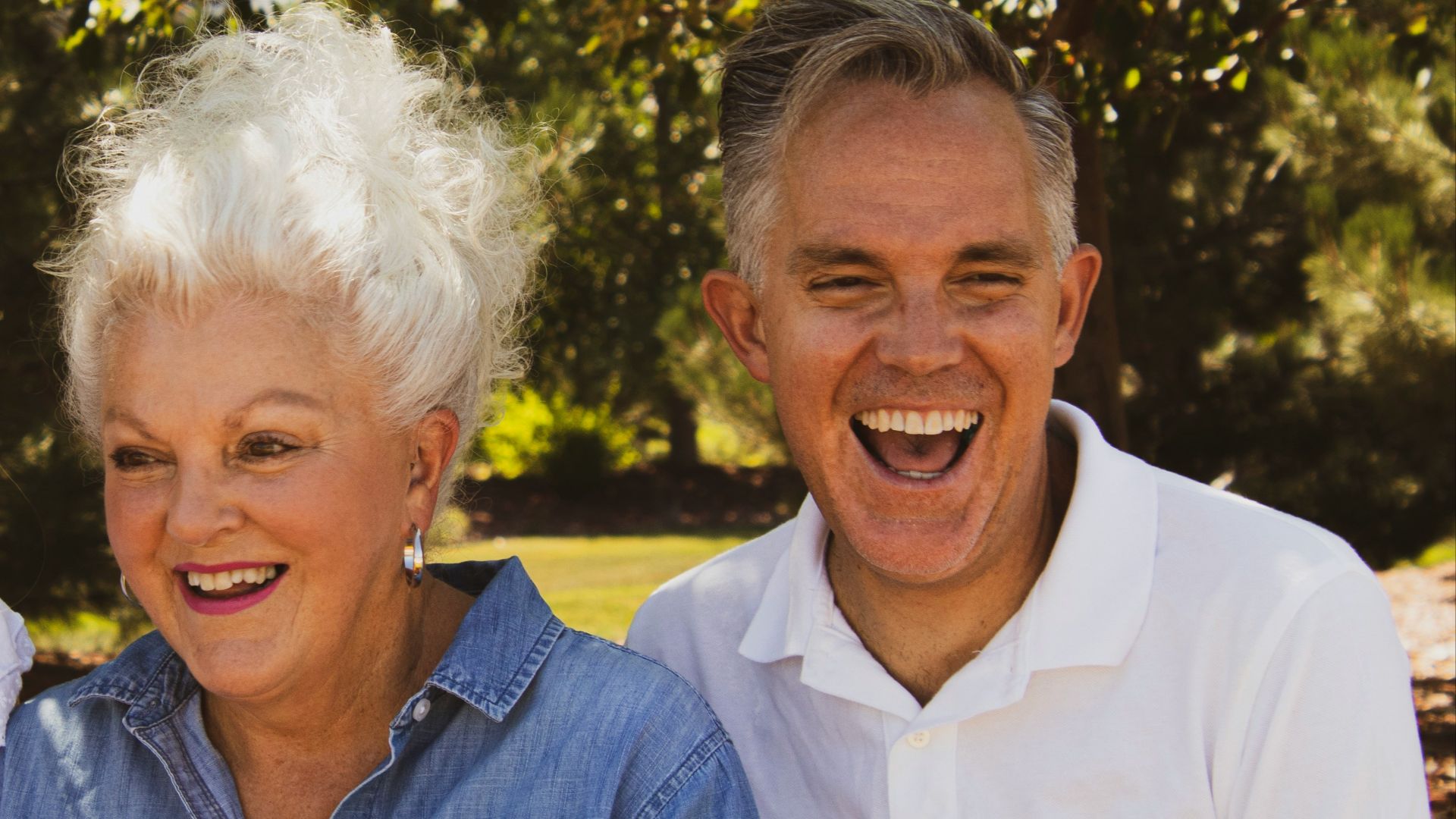 man wearing white polo shirt