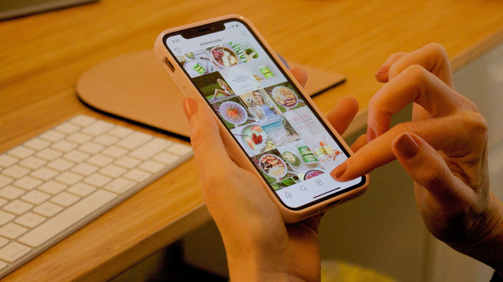 white Android smartphone