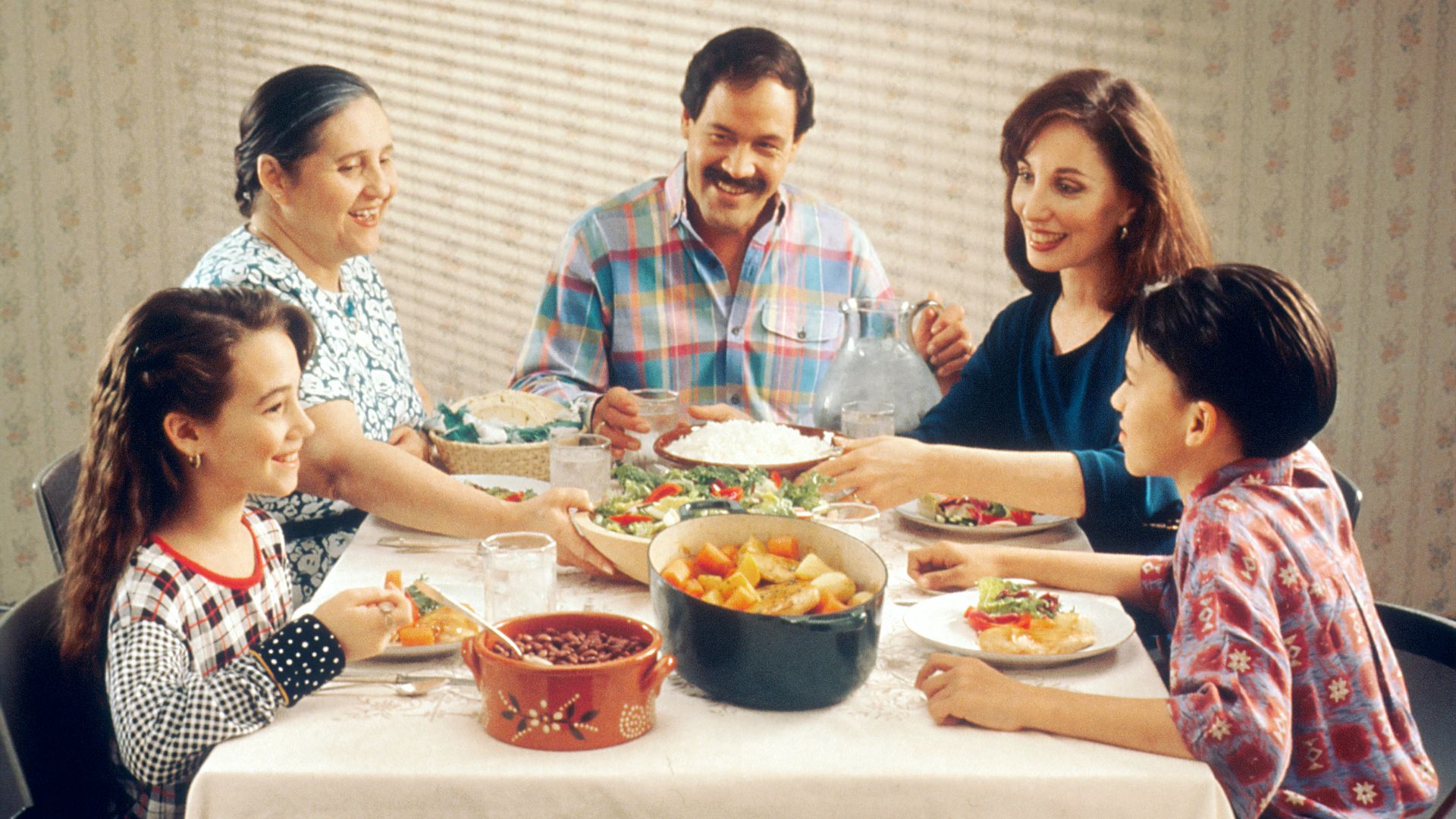 group of person eating indoors