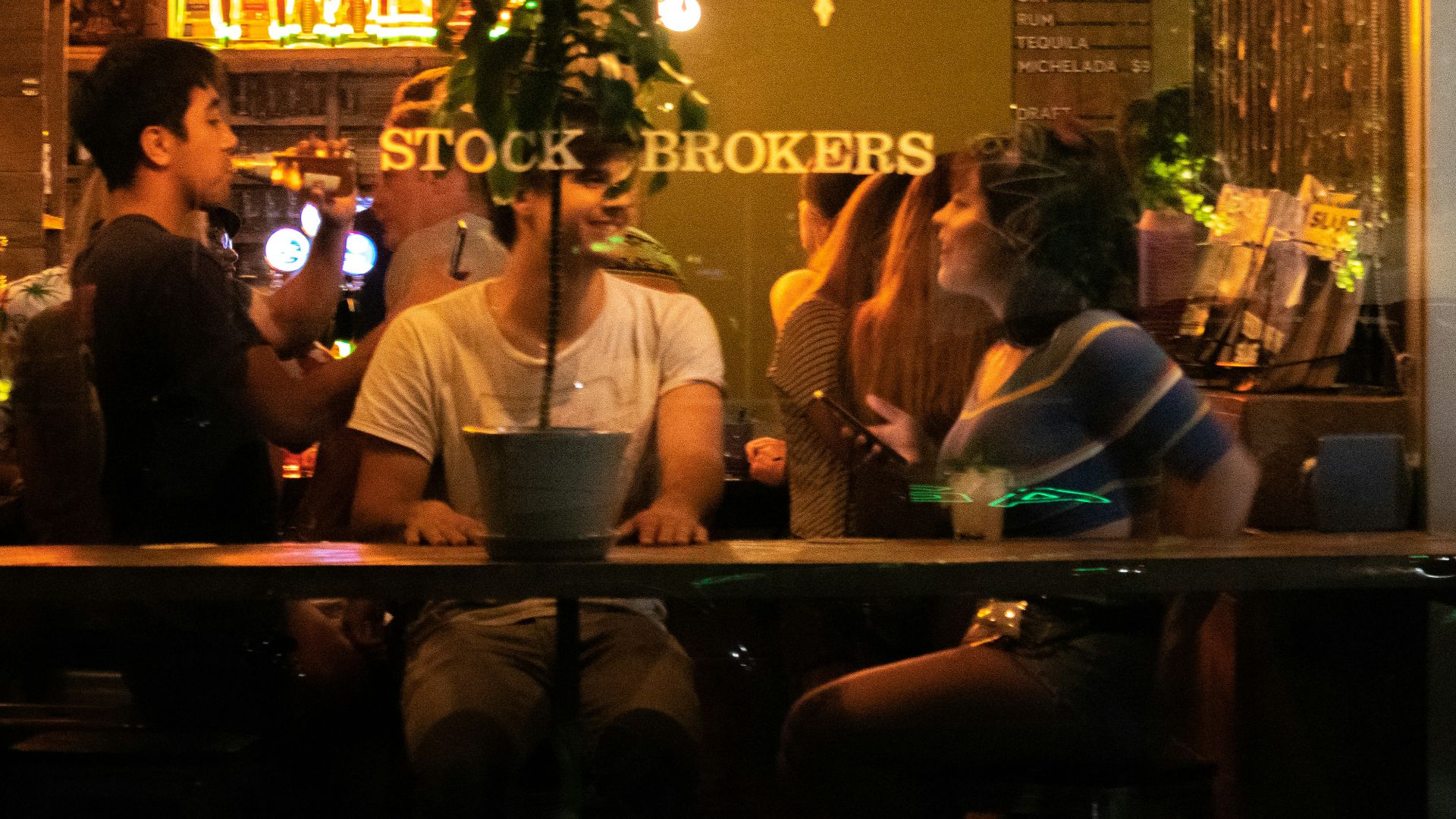 people sitting at the table