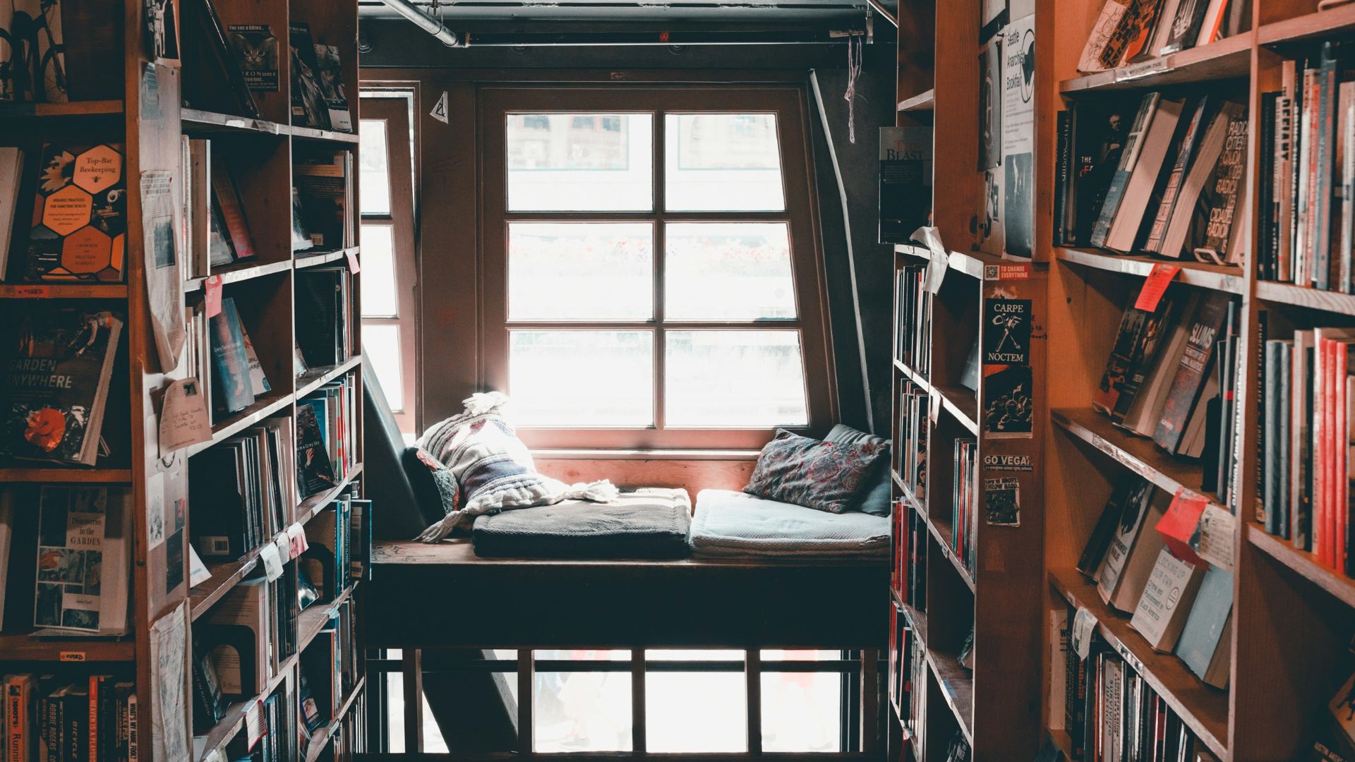 library interior