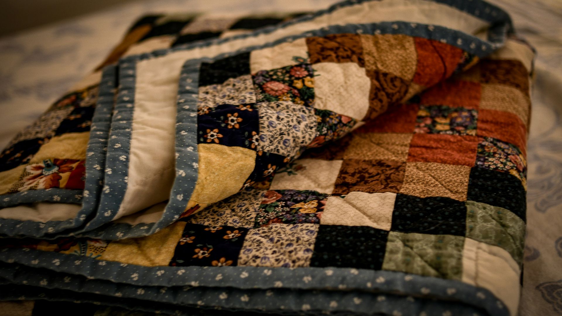 white brown and black textile