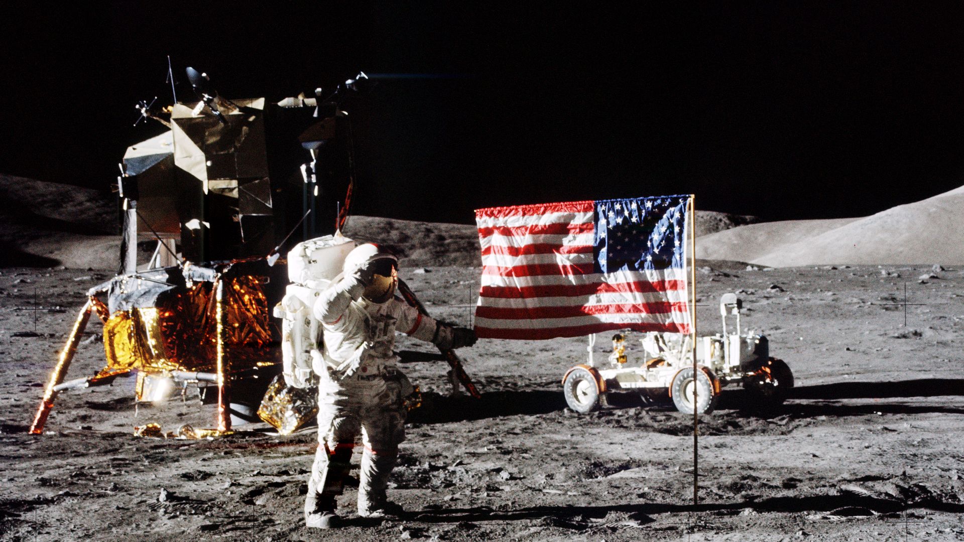 File:Eugene Cernan at the LM, Apollo 17, AS17-134-20378.jpg