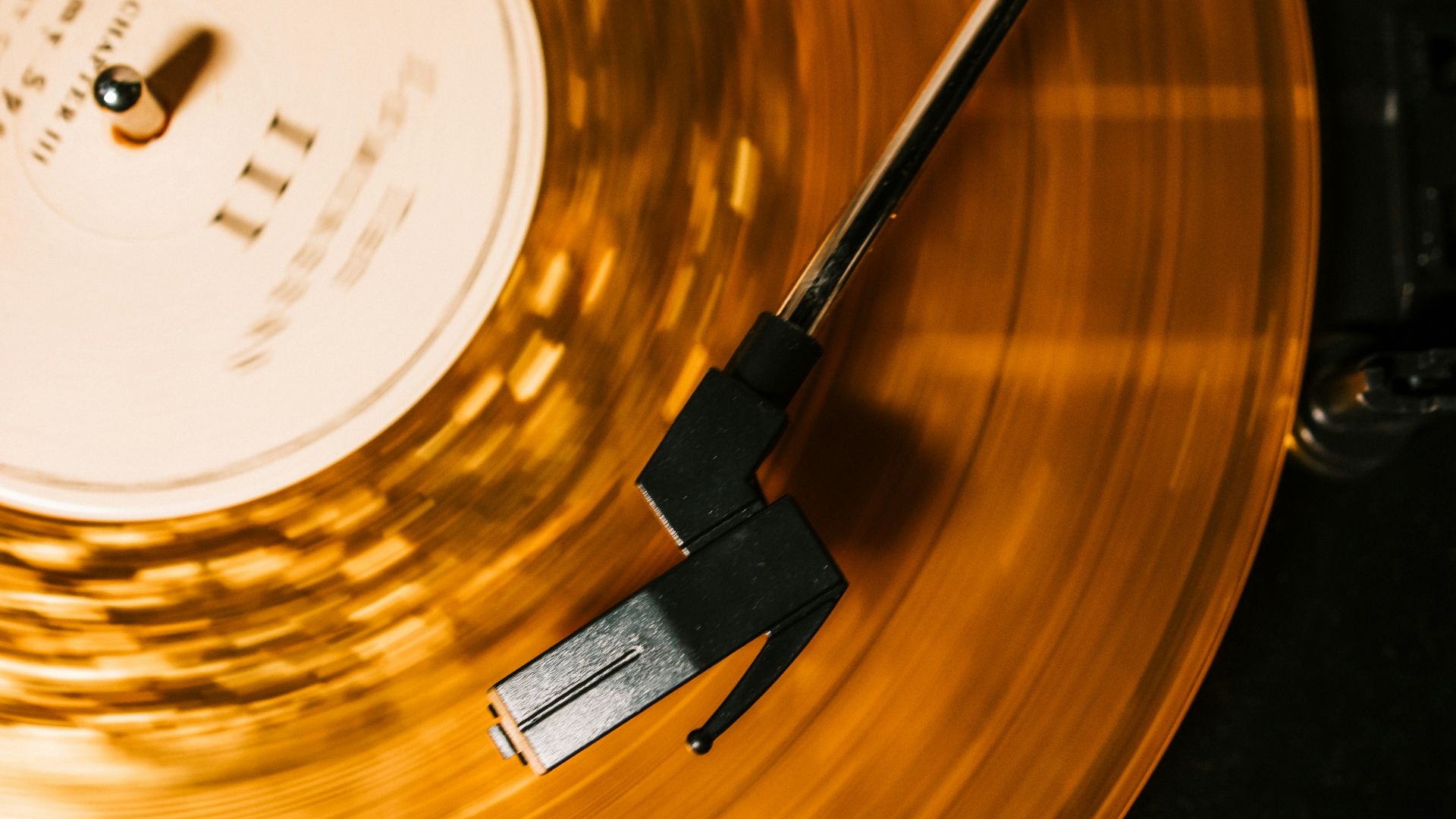 vinyl record on vinyl record