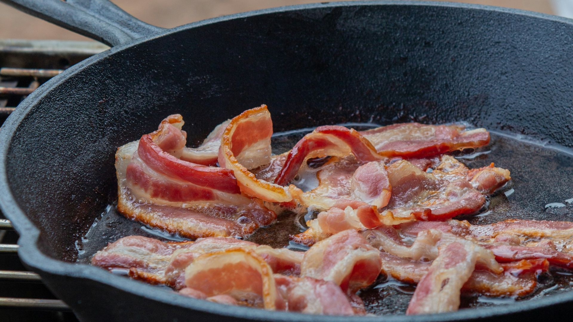 cooked food on black pan