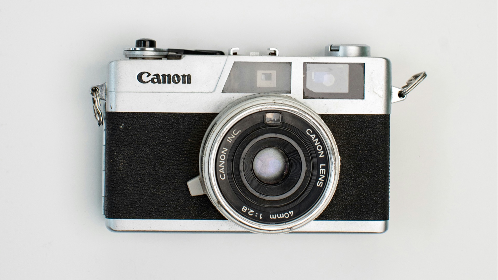 black and silver pentax camera