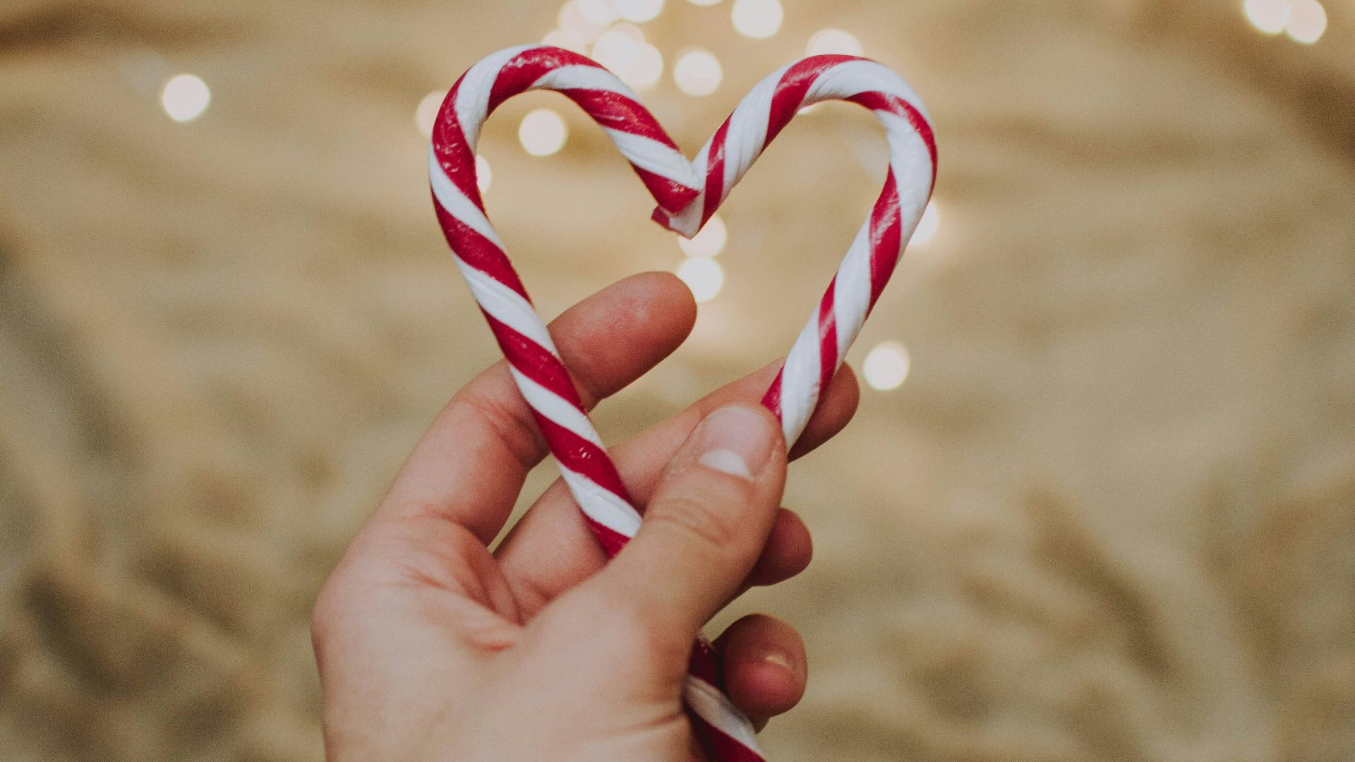 candy heart cane