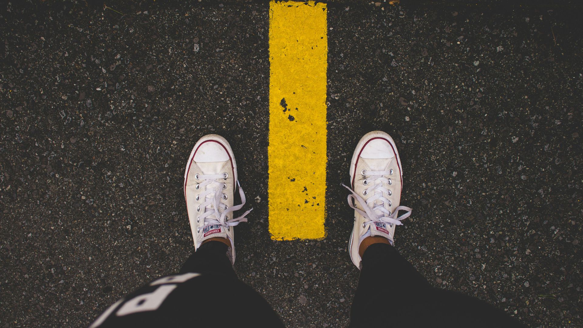 white Converse All-Star low-tops