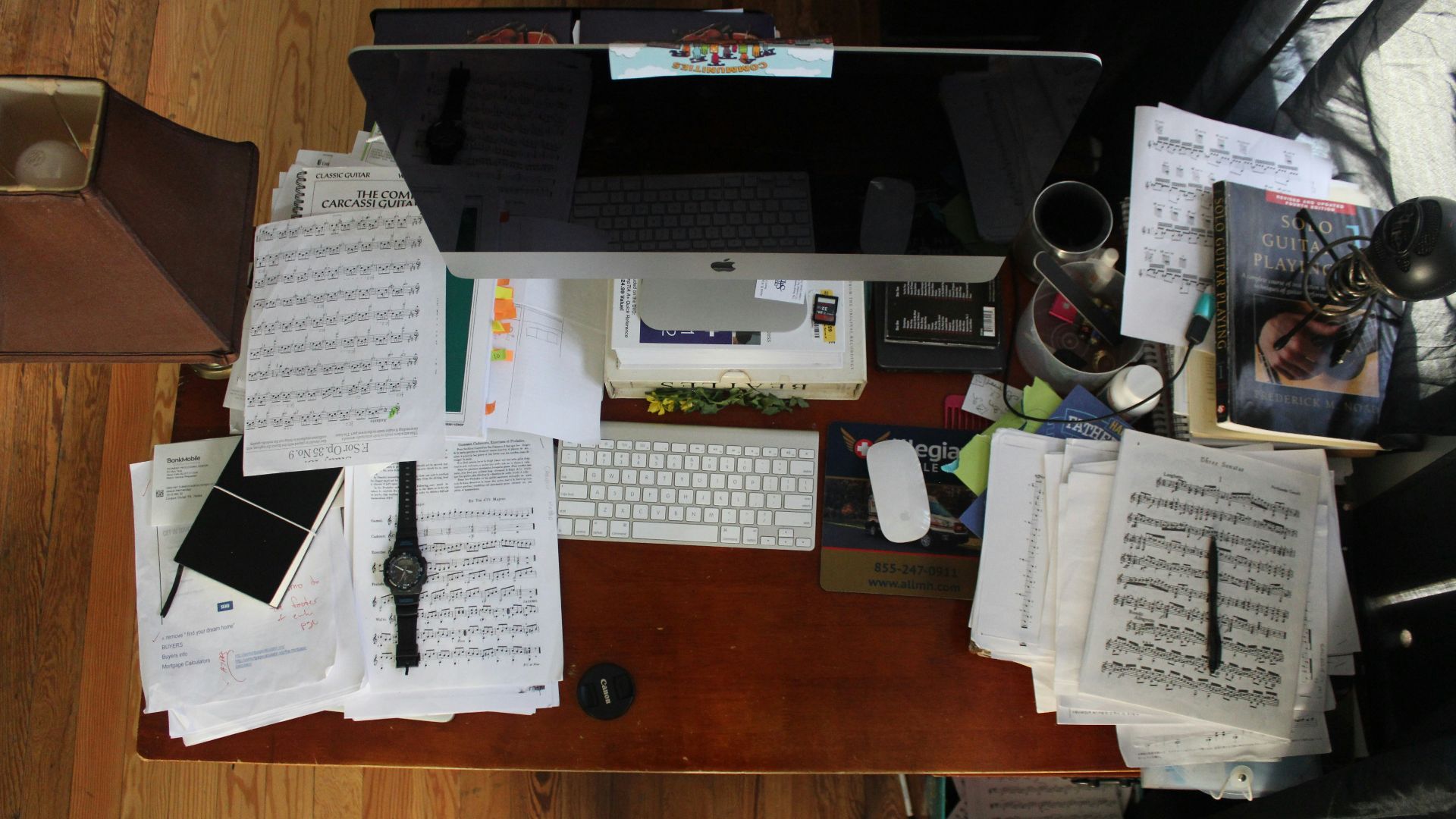 silver iMac with Magic Mouse and Keyboard