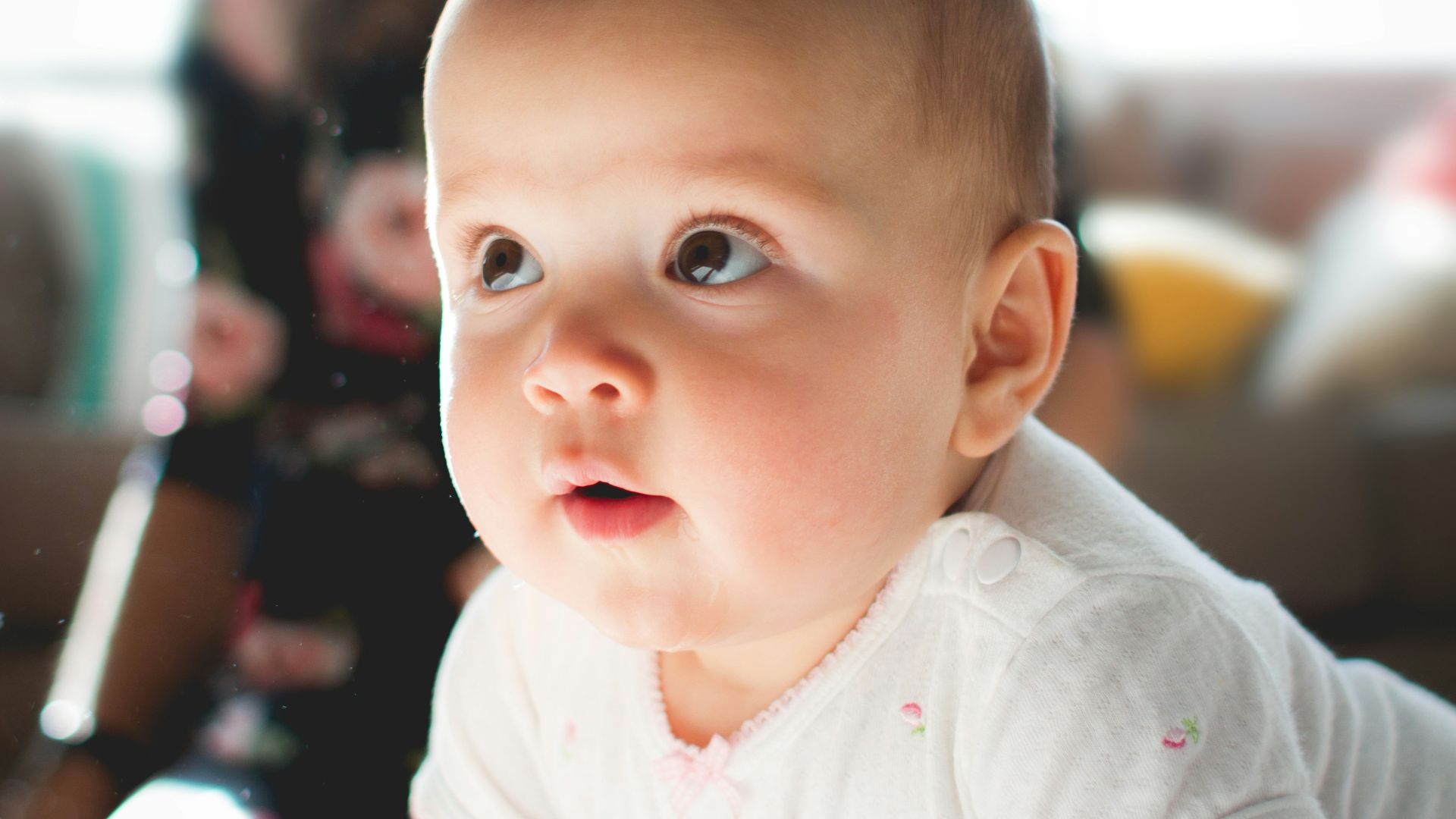 crawling baby on floor