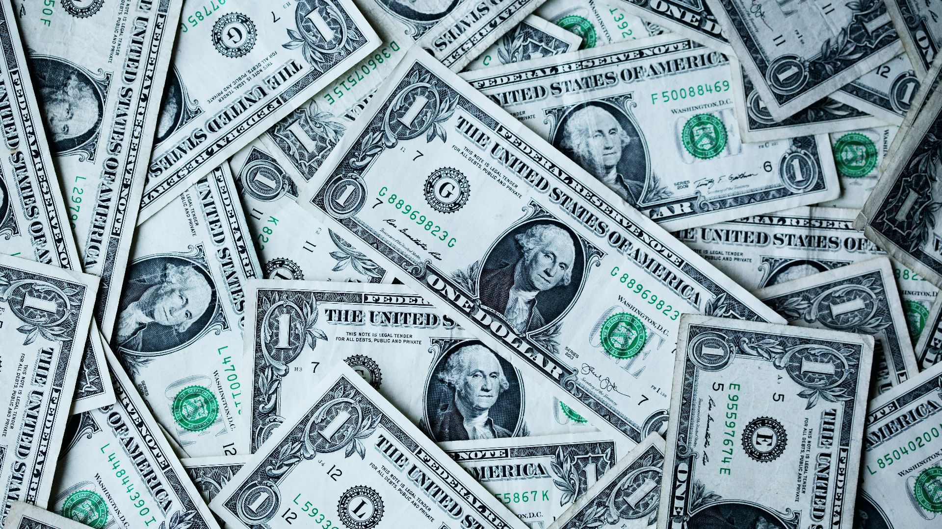 1 U.S.A dollar banknotes