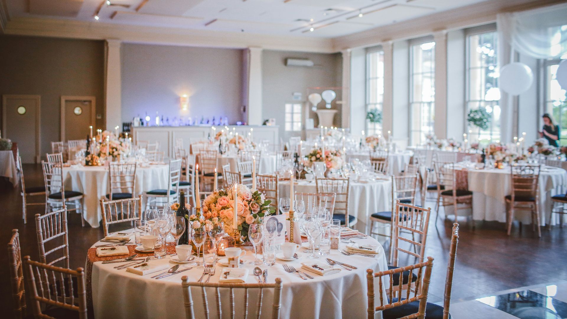 table settings in room