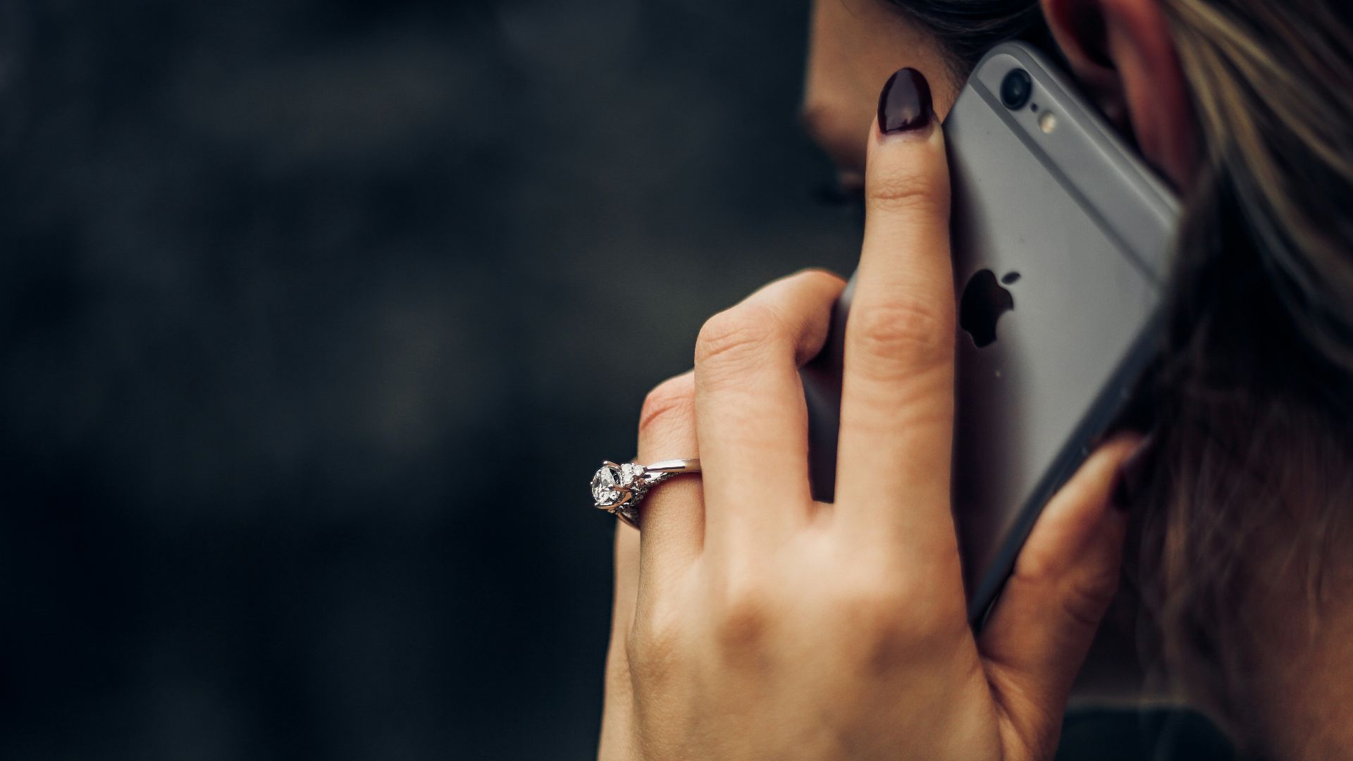 woman talking on the phone