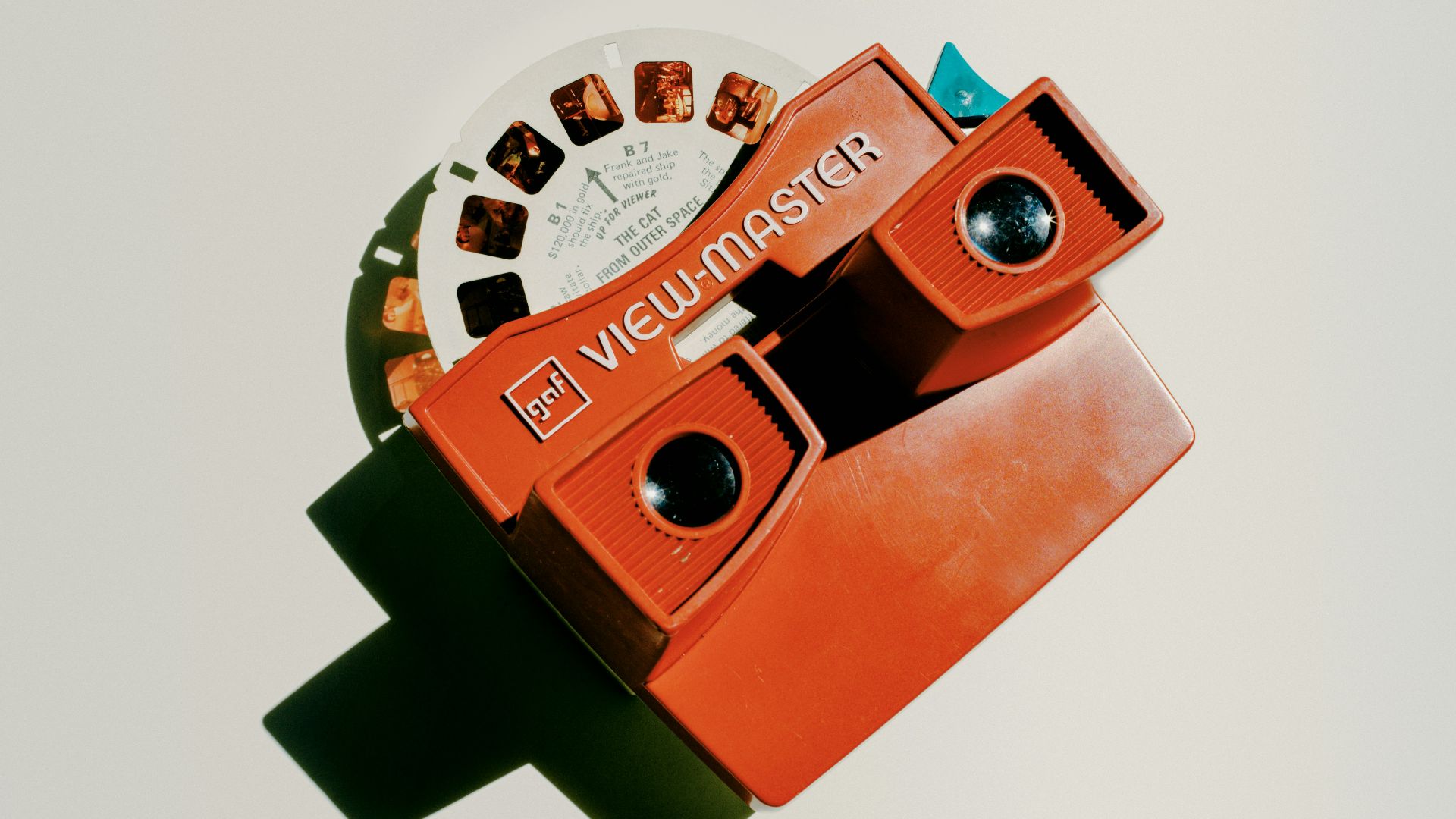 red and black plastic toy