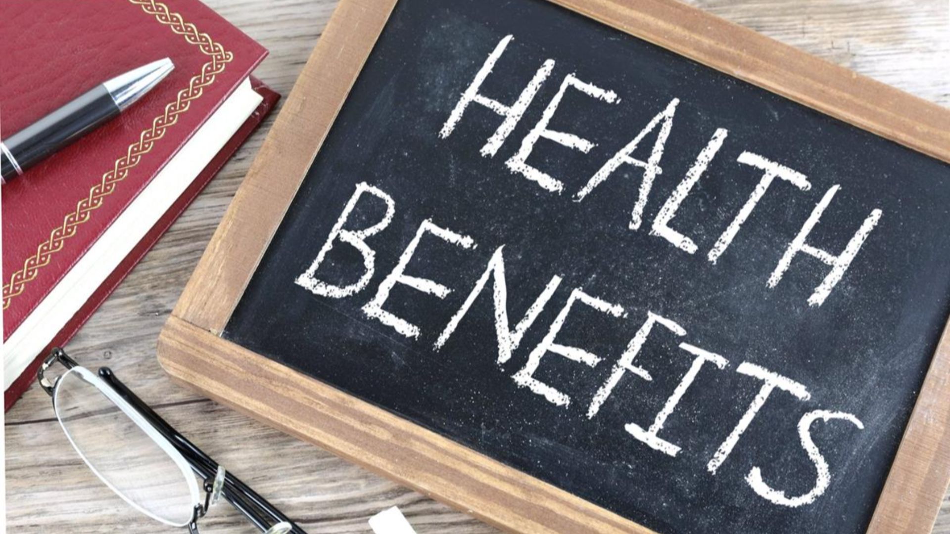 Health Benefits - Free of Charge Creative Commons Chalkboard image