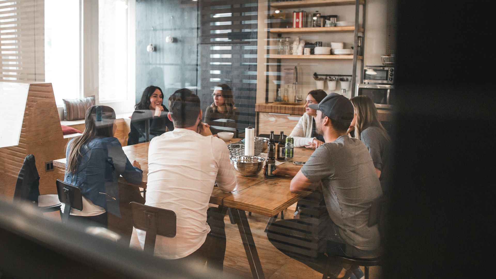 people sitting on chair