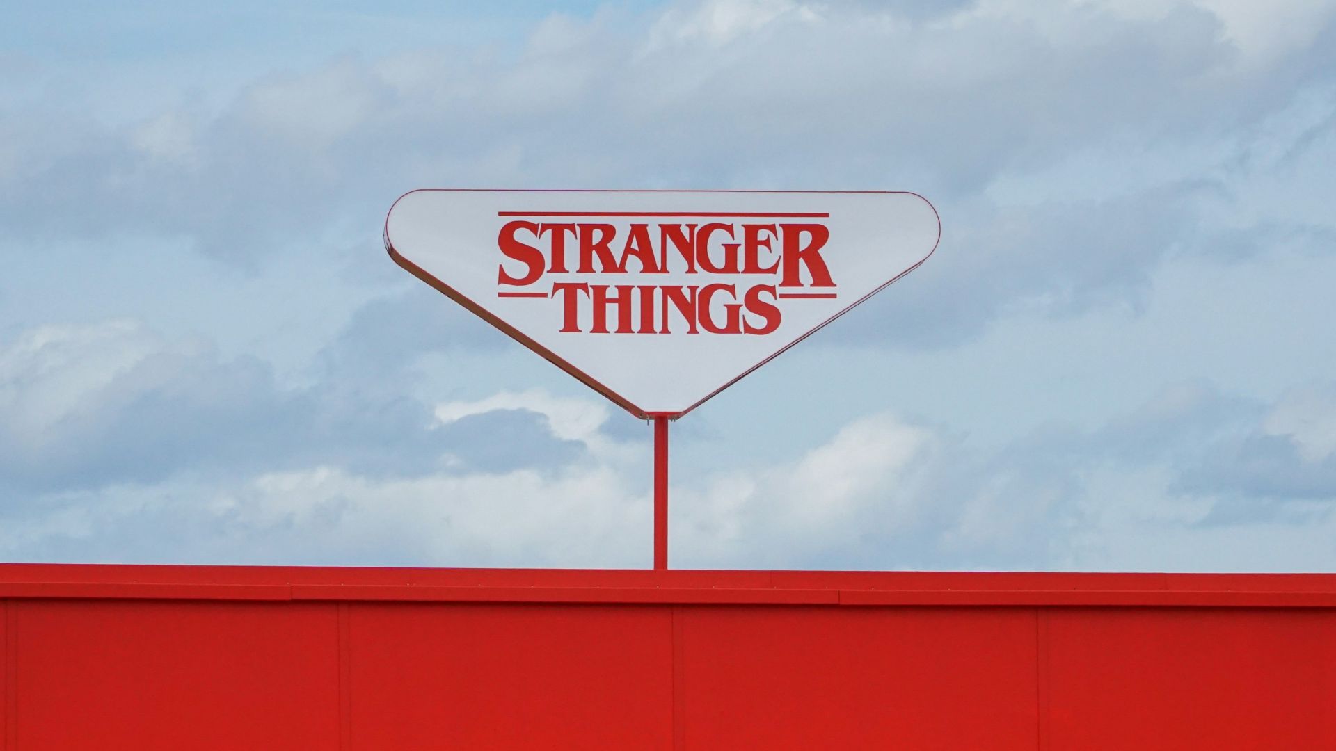 Stranger Things signage
