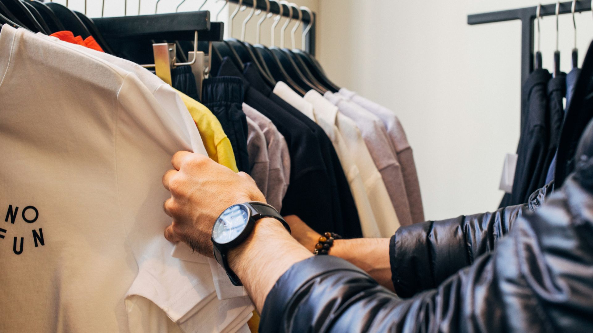 assorted-color clothes lot