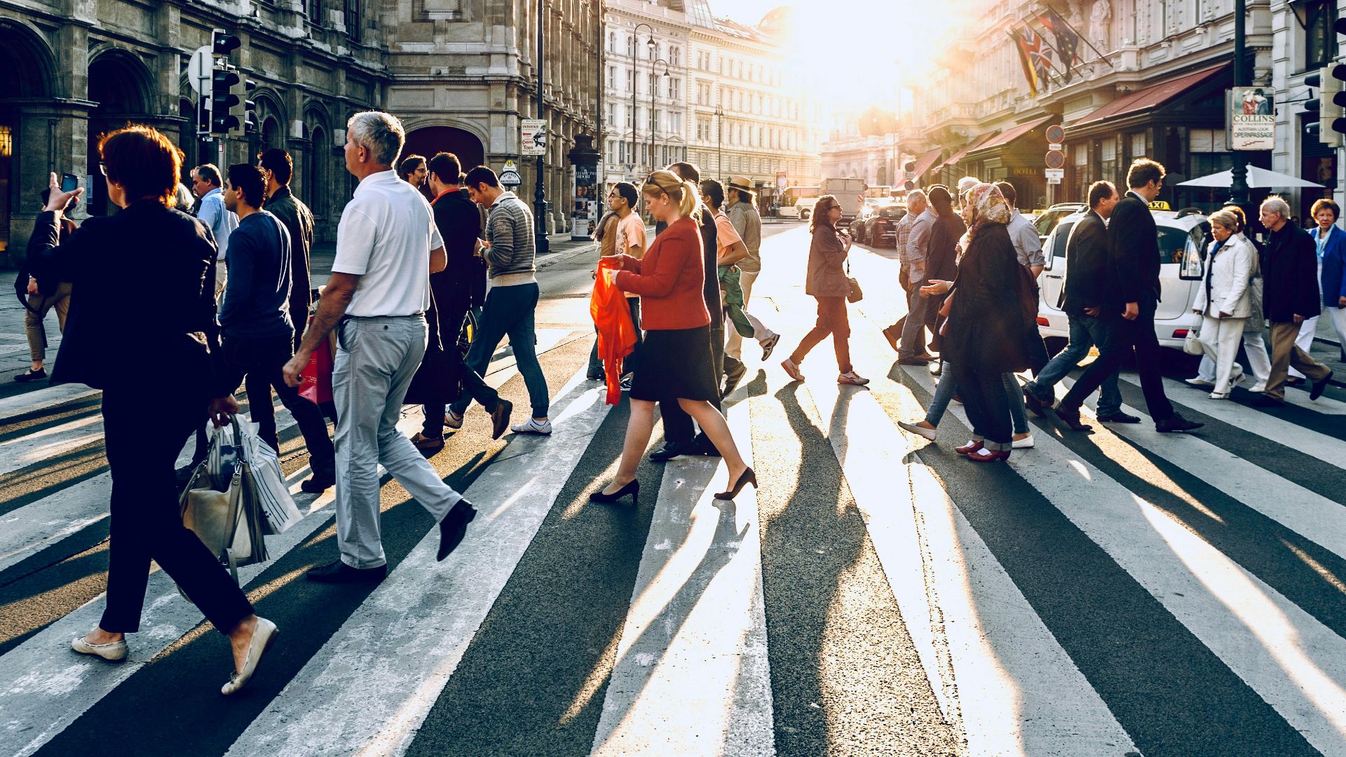 group of people walking on pedestrian lane