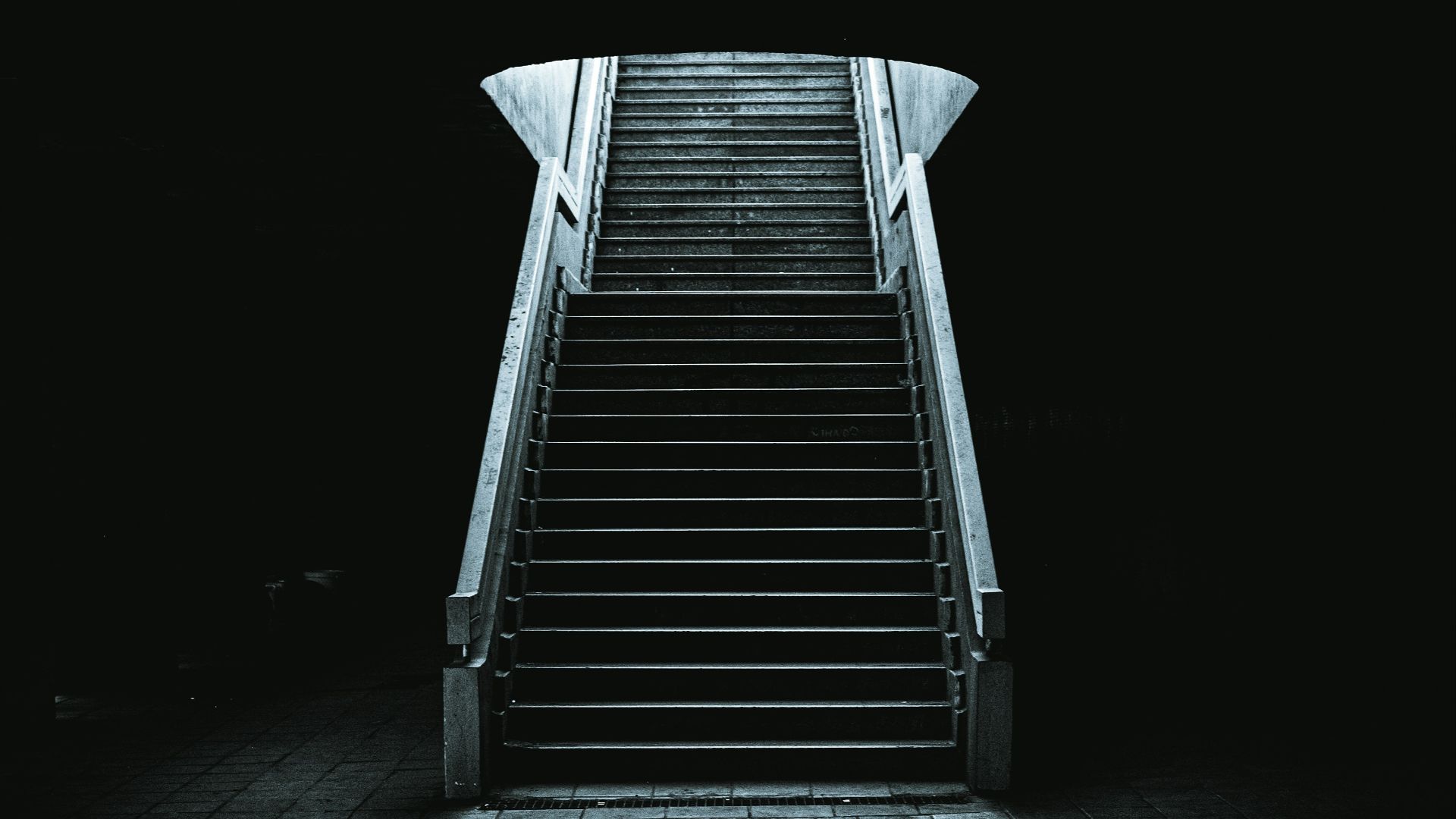 empty staircase