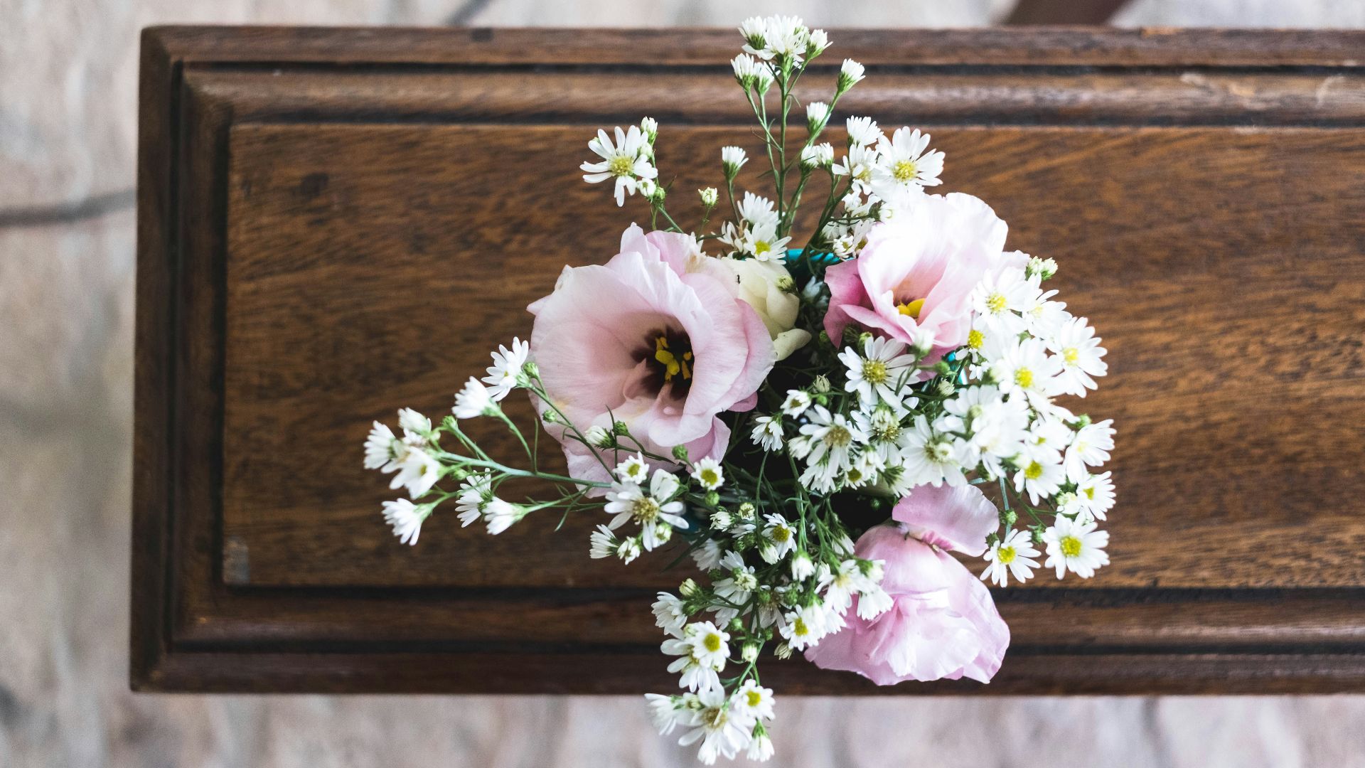 pink and white flowers