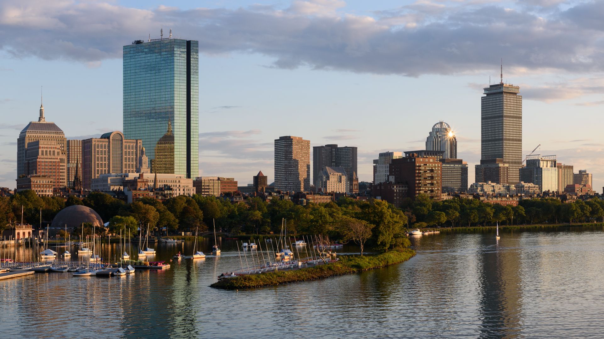 File:Boston skyline from Longfellow Bridge September 2017 panorama 2.jpg