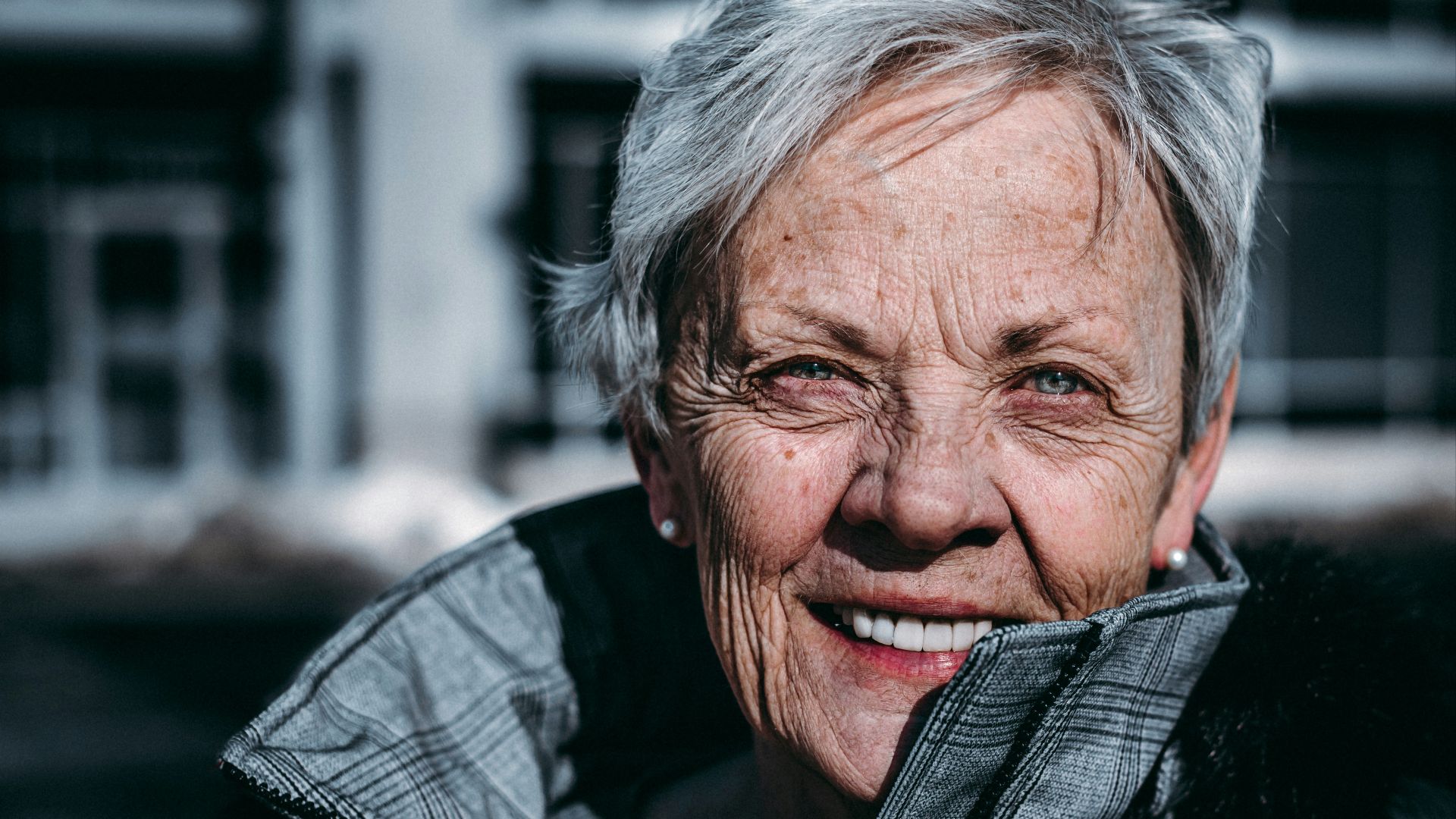 smiling woman