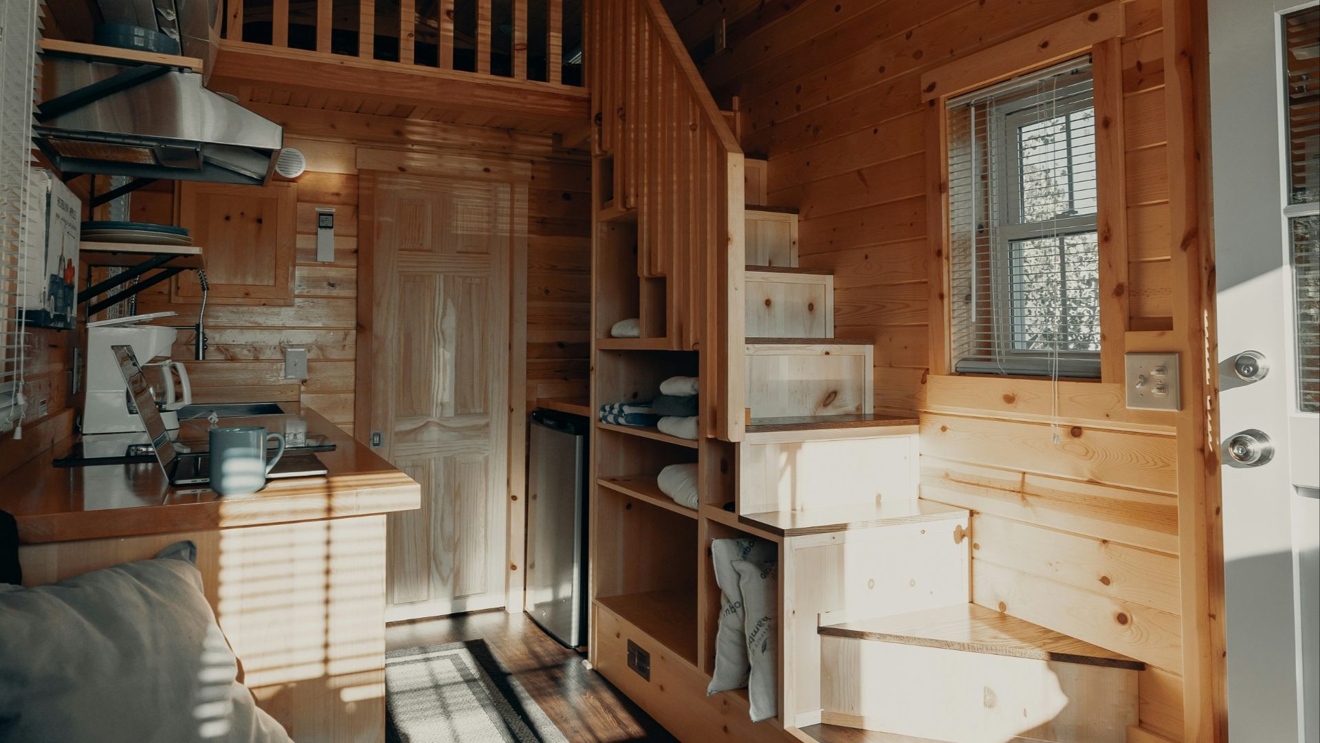 white and brown wooden kitchen cabinet