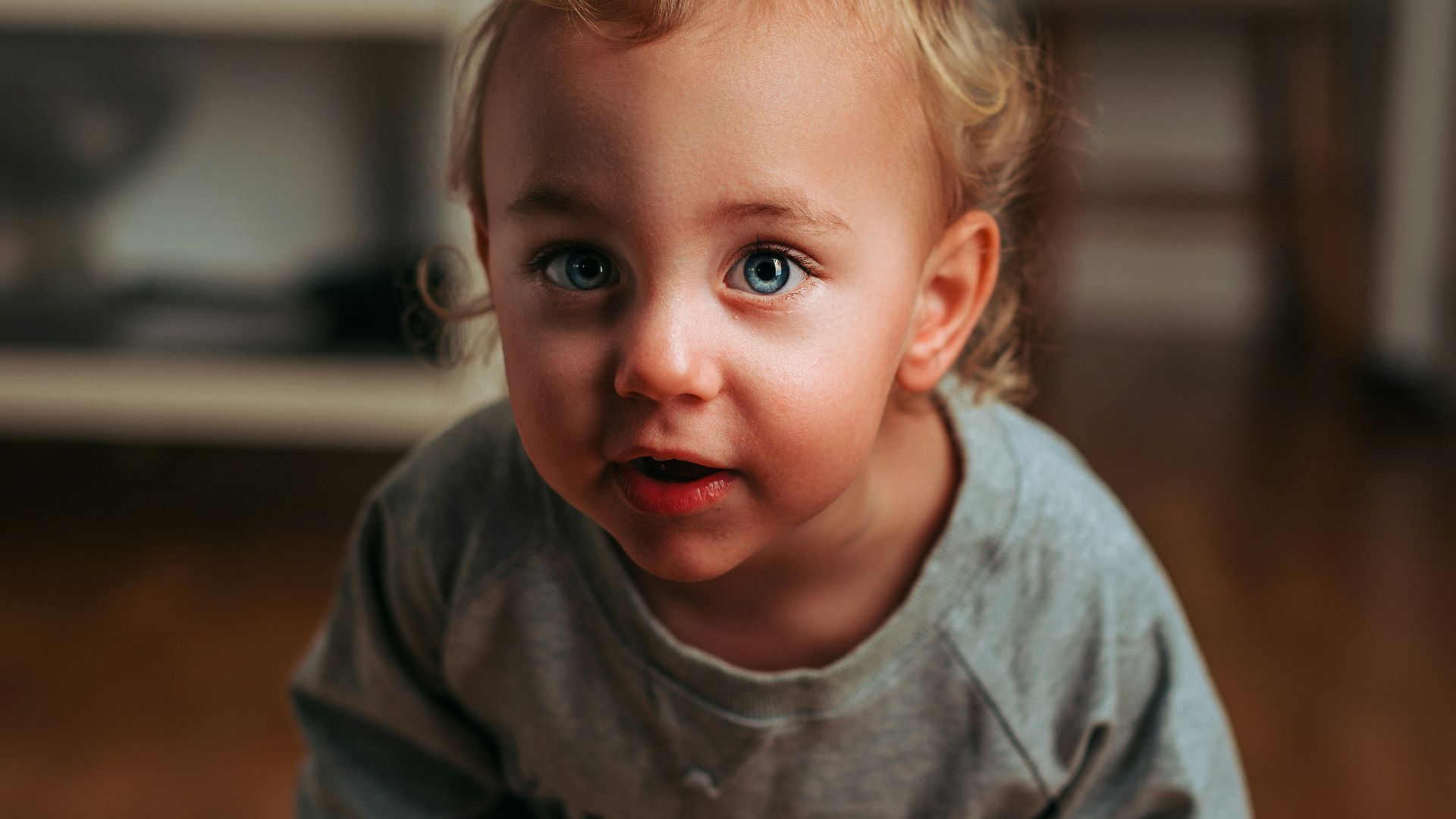boy holding his knee